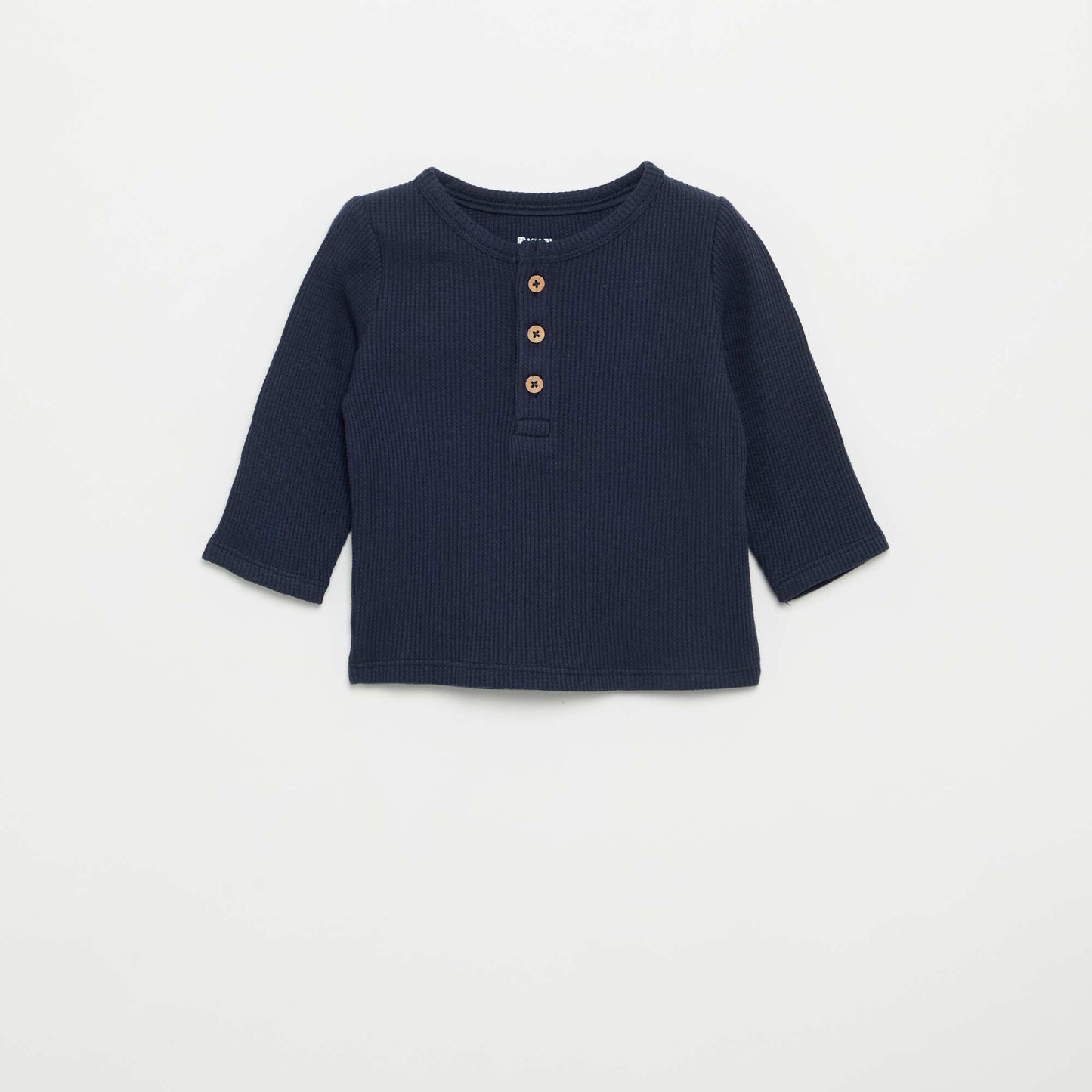 Henley T-shirt BLUE