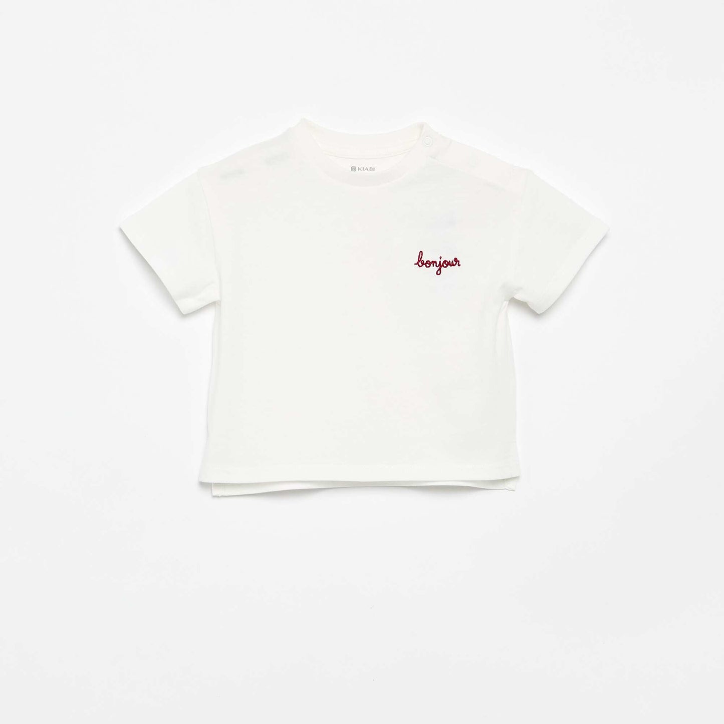 Short-sleeved T-shirt WHITE