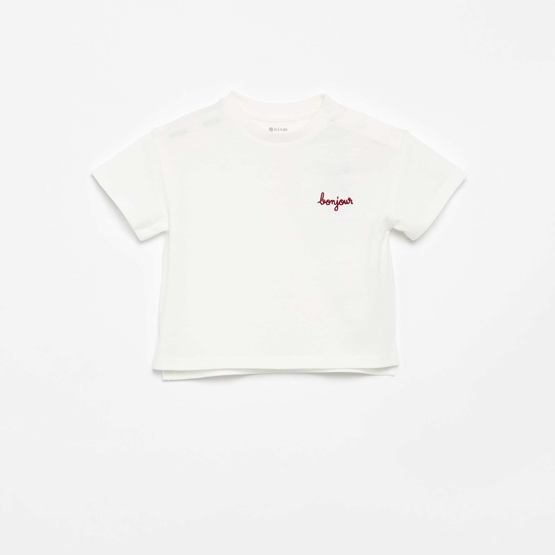 Short-sleeved T-shirt WHITE