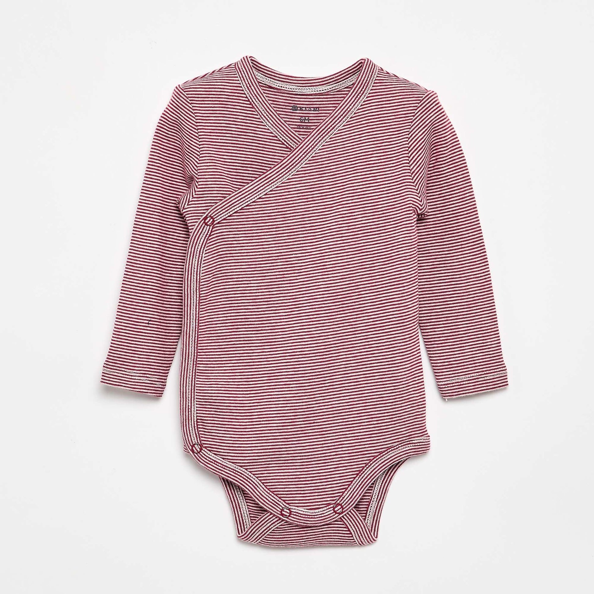 Pack of 5 Printed Cotton Bodysuits PINK