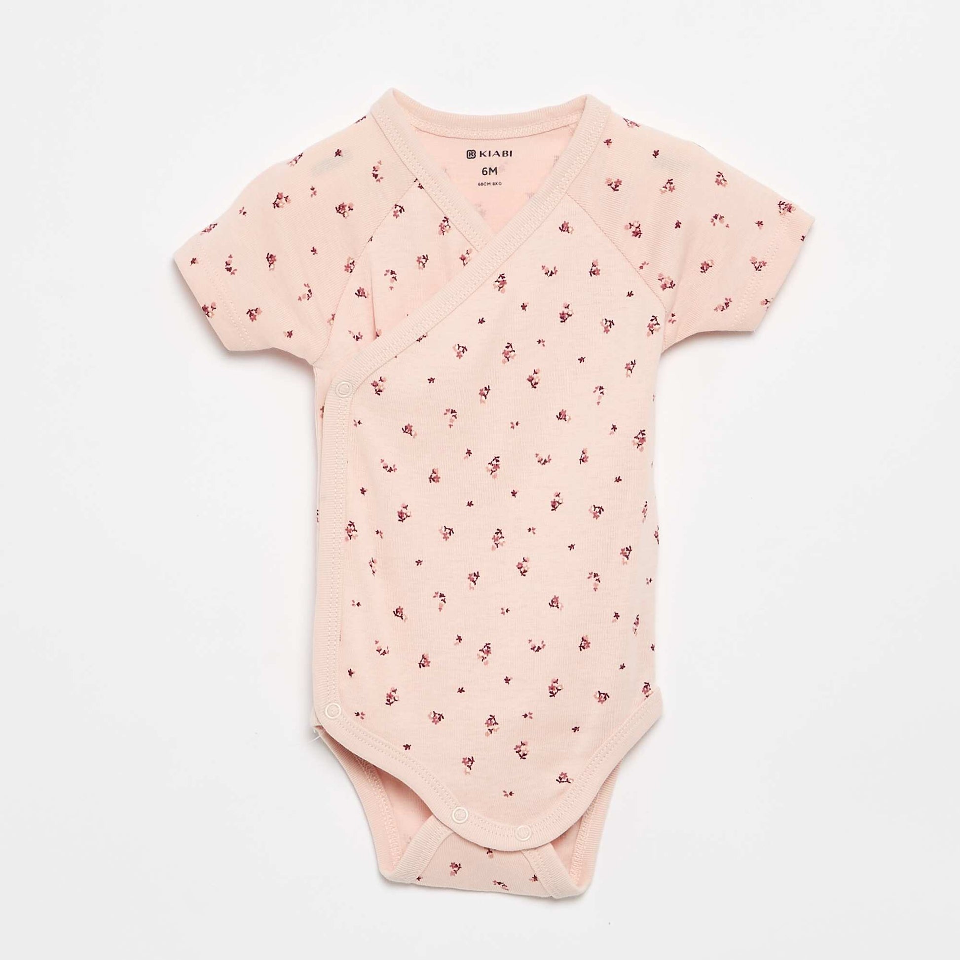 Set of 3 adjustable bodysuits PINK