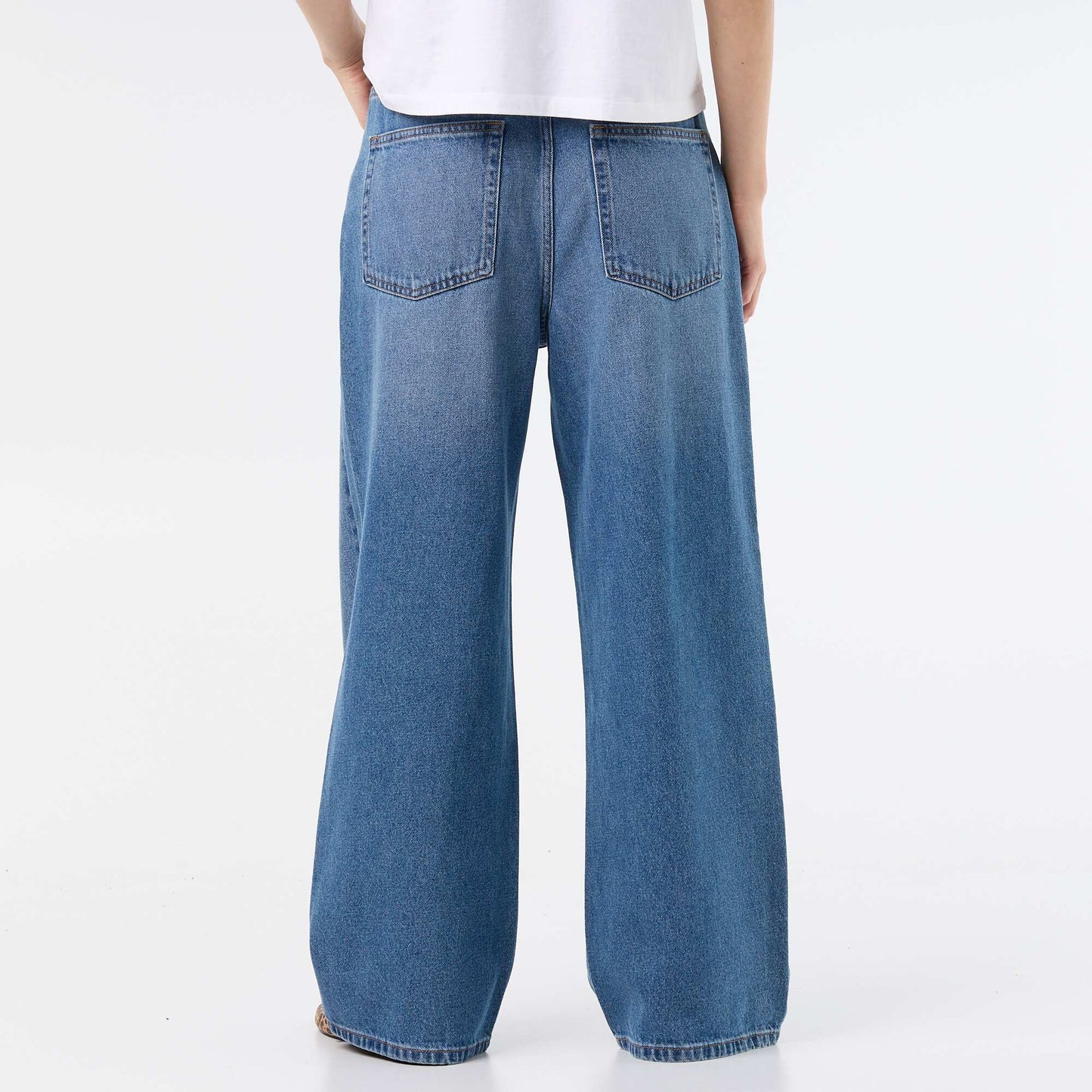 Baggy Denim Pants BLUE