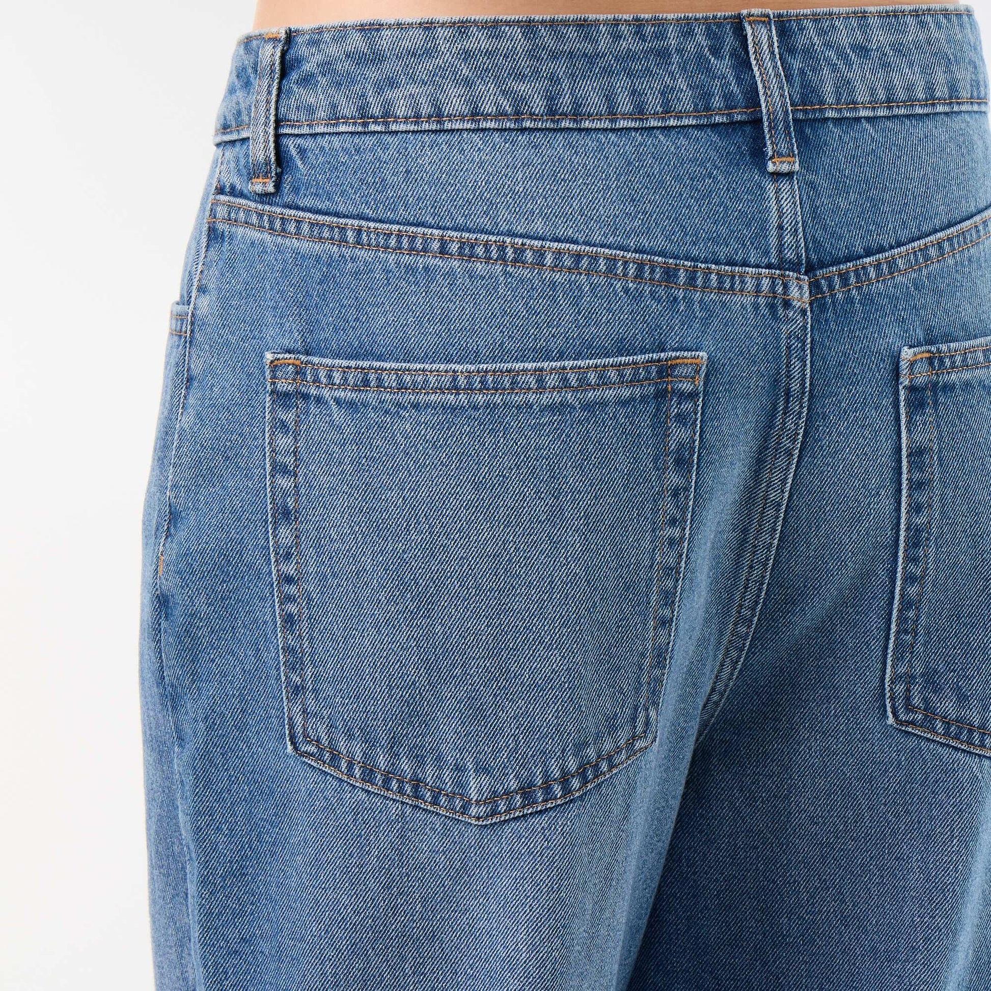 Baggy Denim Pants BLUE