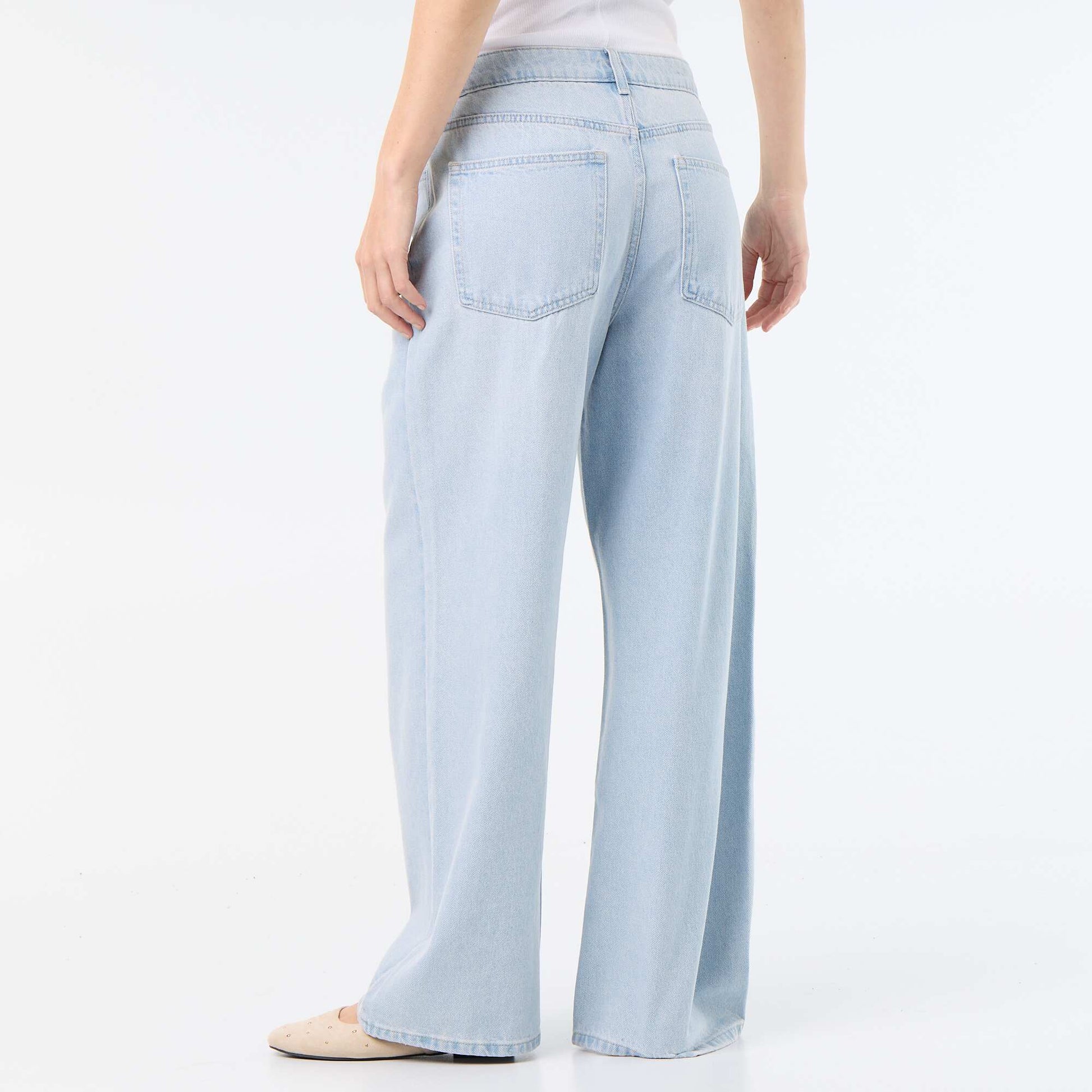 Baggy Denim Pants BLUE