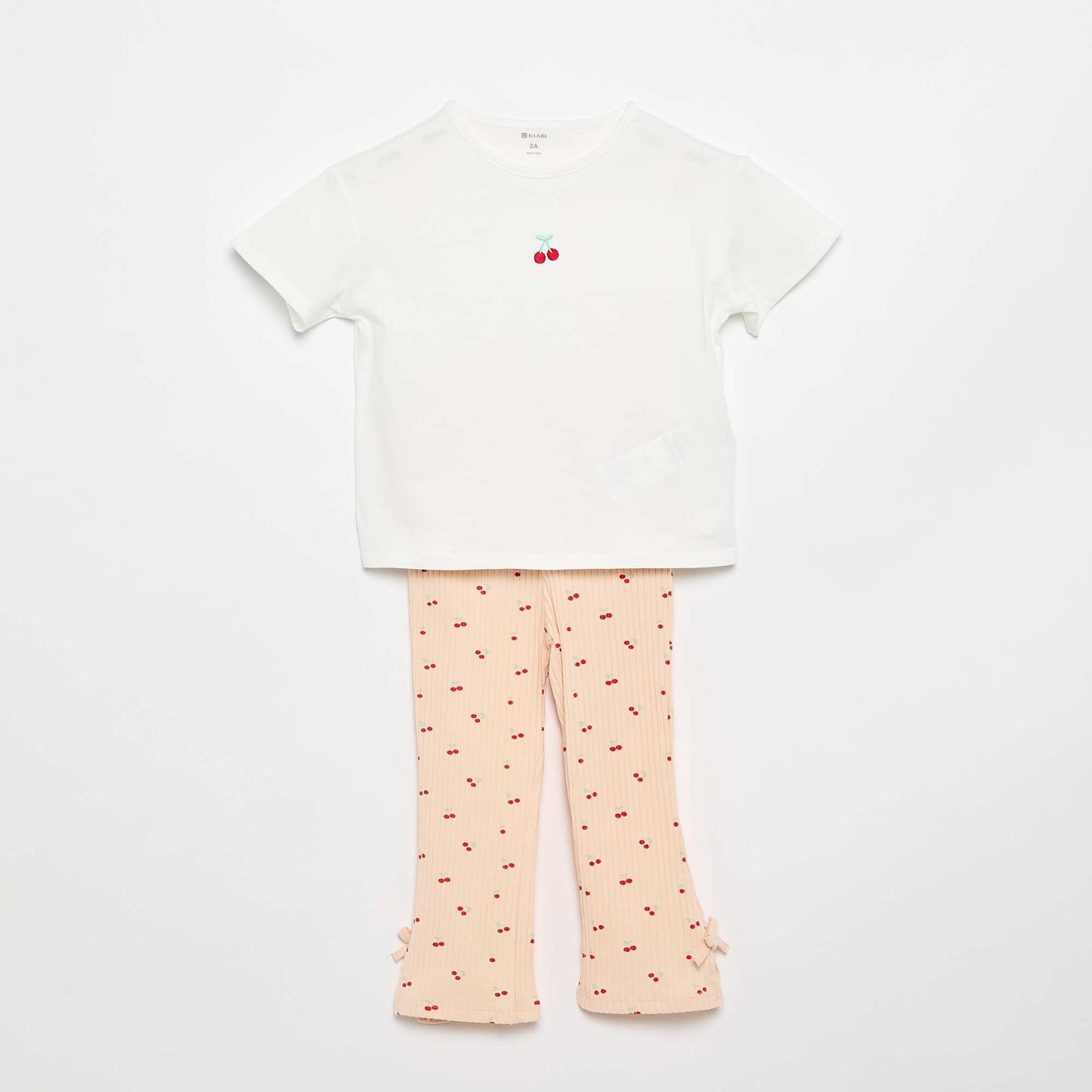 2-piece T-shirt and Leggings Set PINK