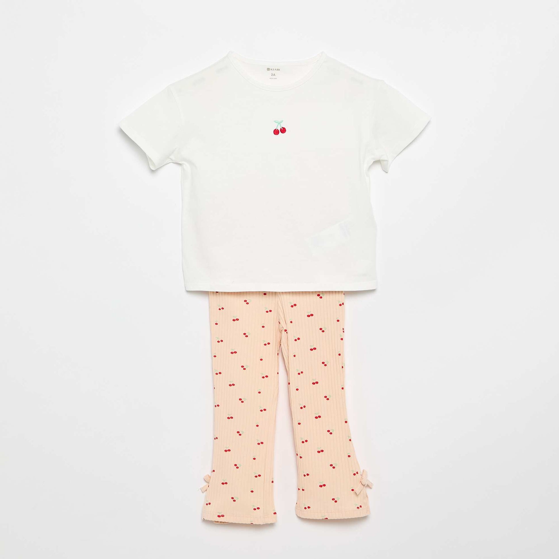 2-piece T-shirt and Leggings Set PINK