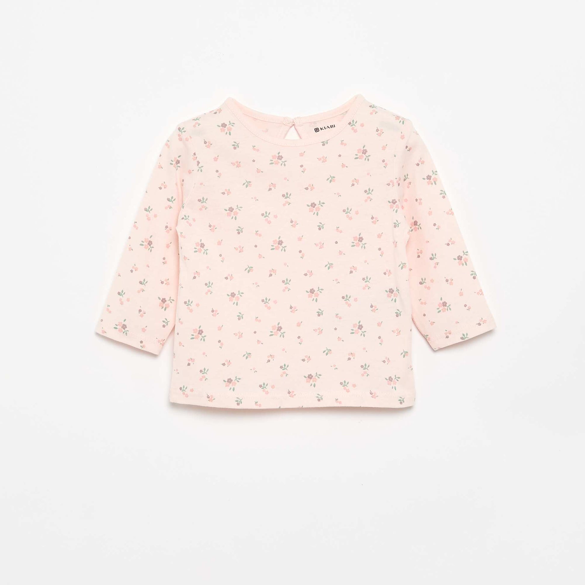 Set of 3 long-sleeved t-shirts PINK