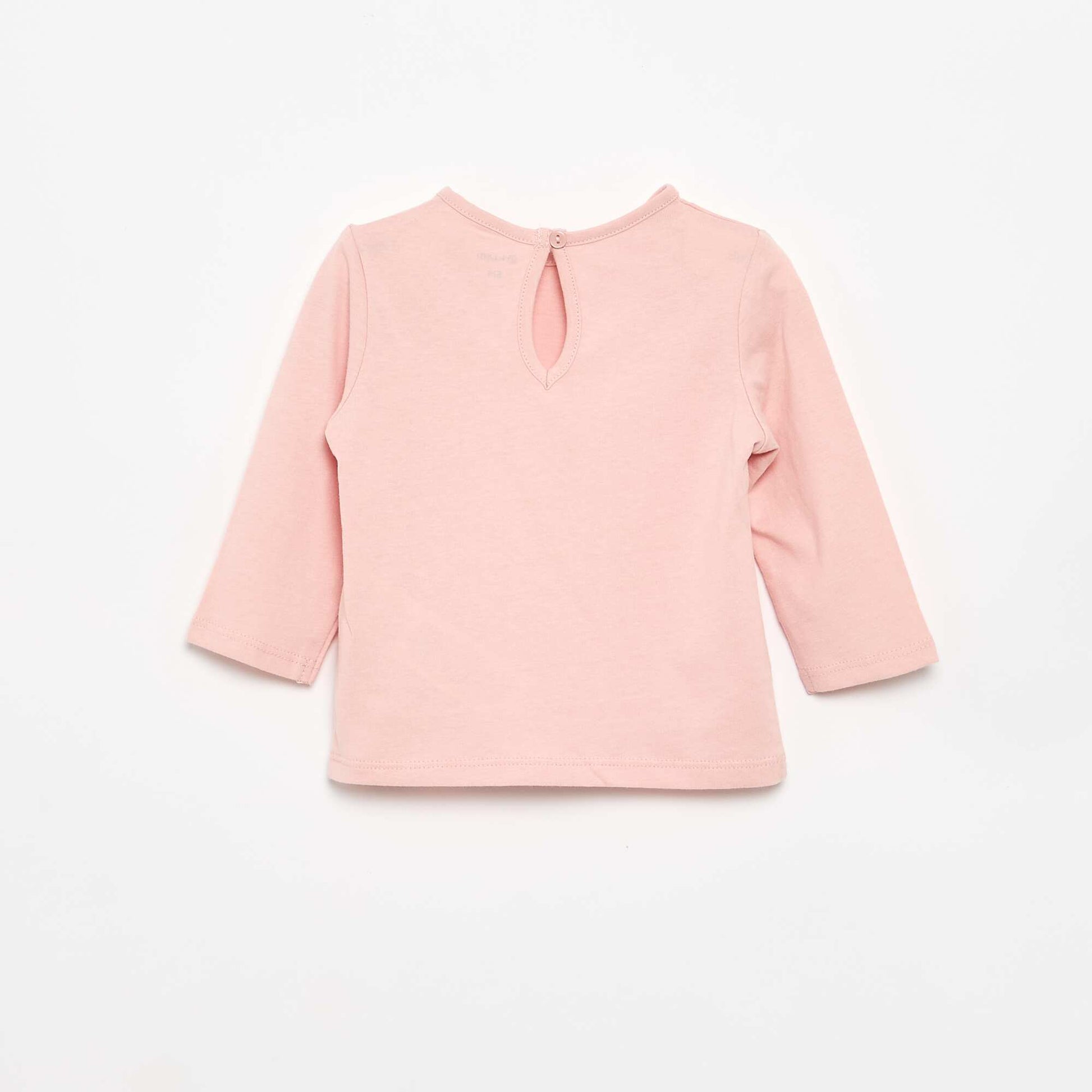 Set of 3 long-sleeved t-shirts PINK