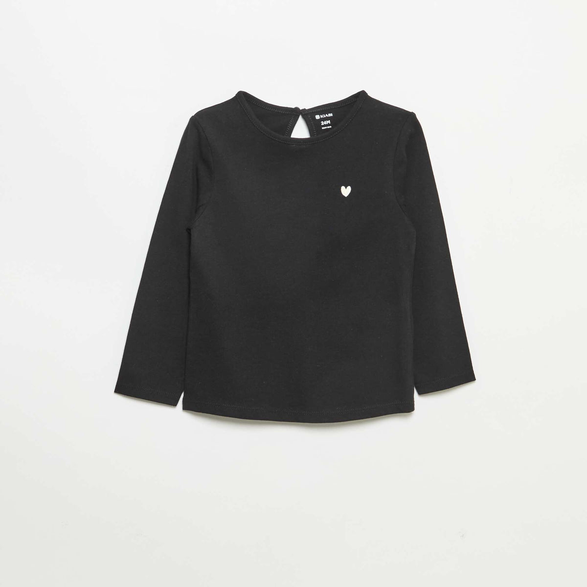 Set of 3 long-sleeved t-shirts WHITE