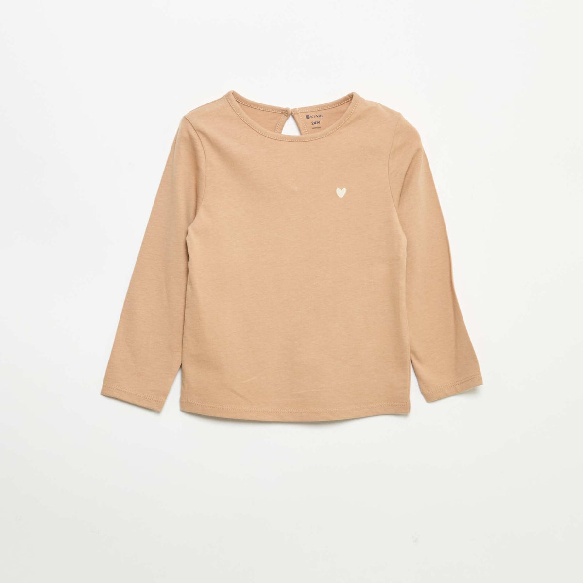 Set of 3 long-sleeved t-shirts WHITE