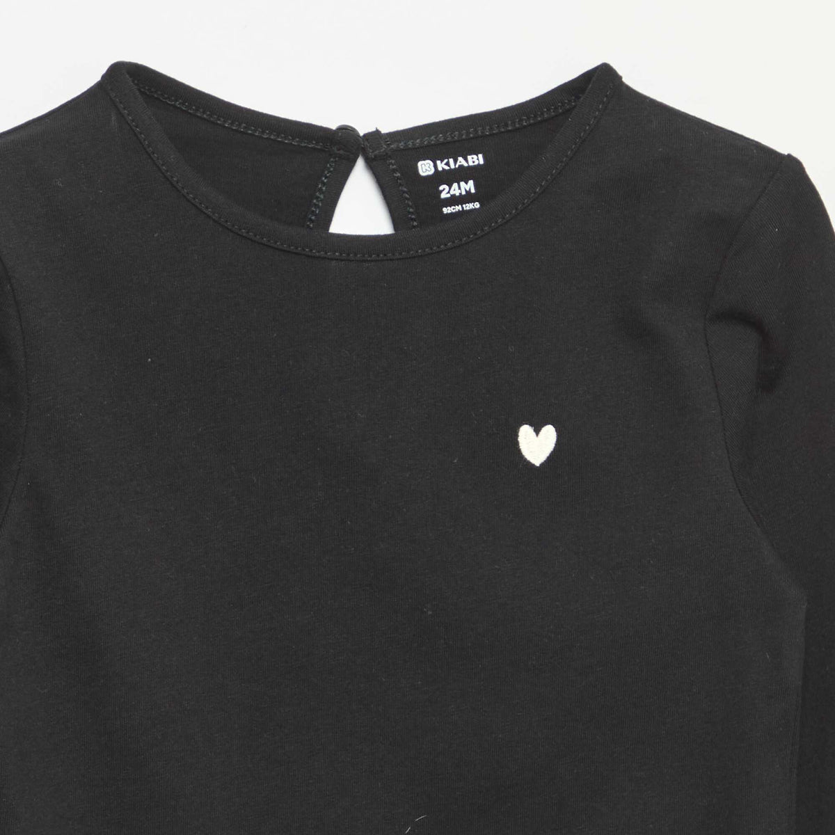 Set of 3 long-sleeved t-shirts WHITE