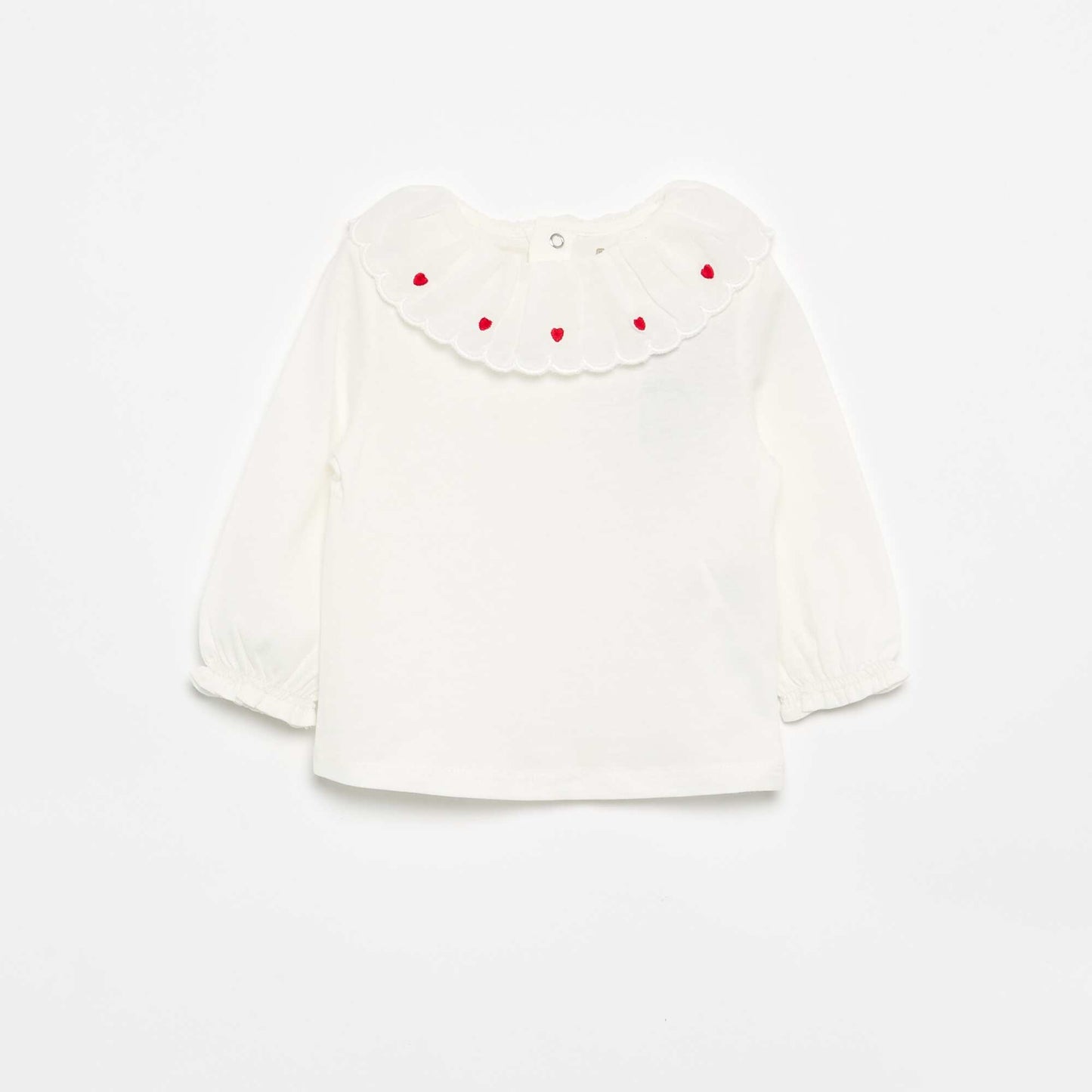 Peter Pan Collar T-shirt WHITE