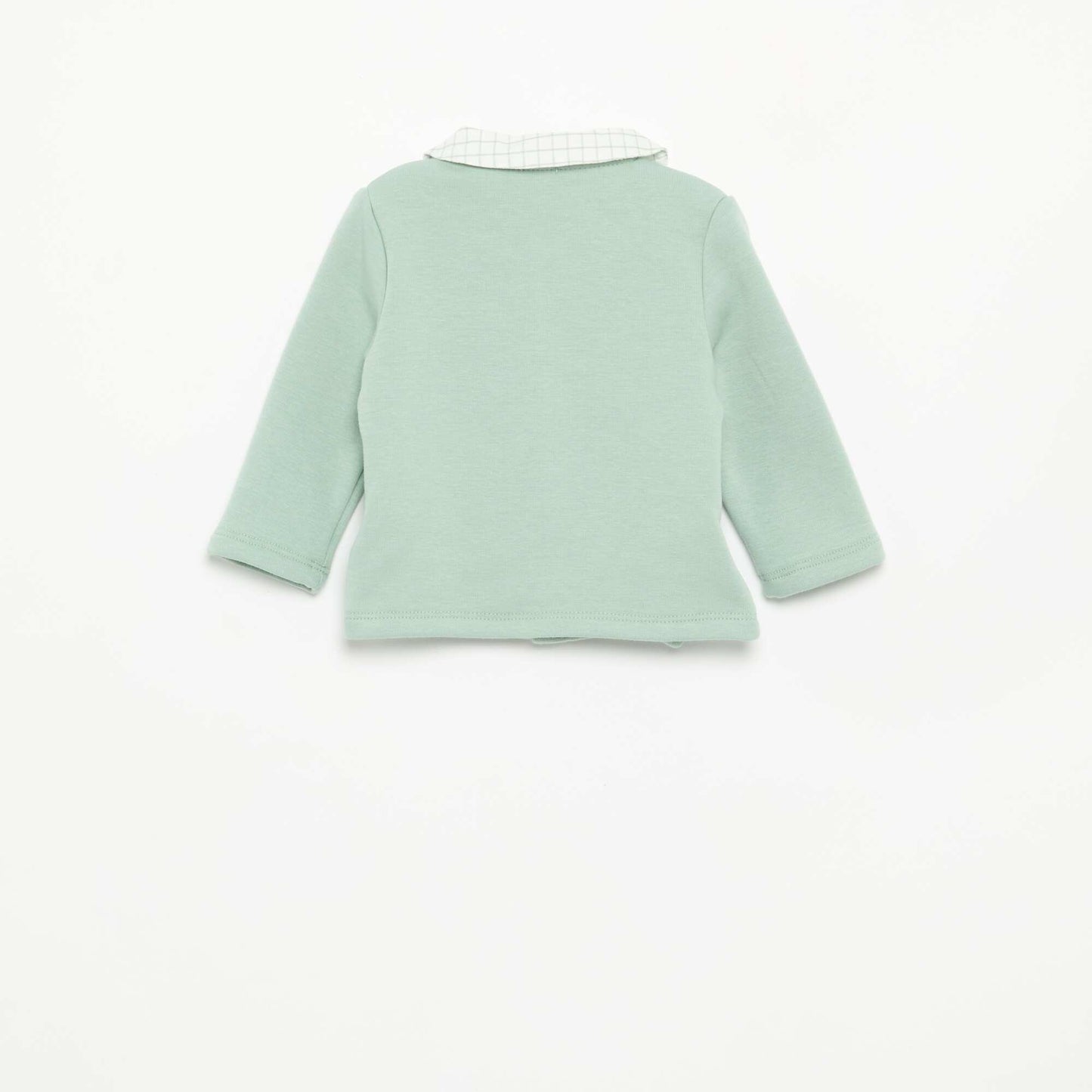 2-piece Velour-Look Baby Pajamas GREEN