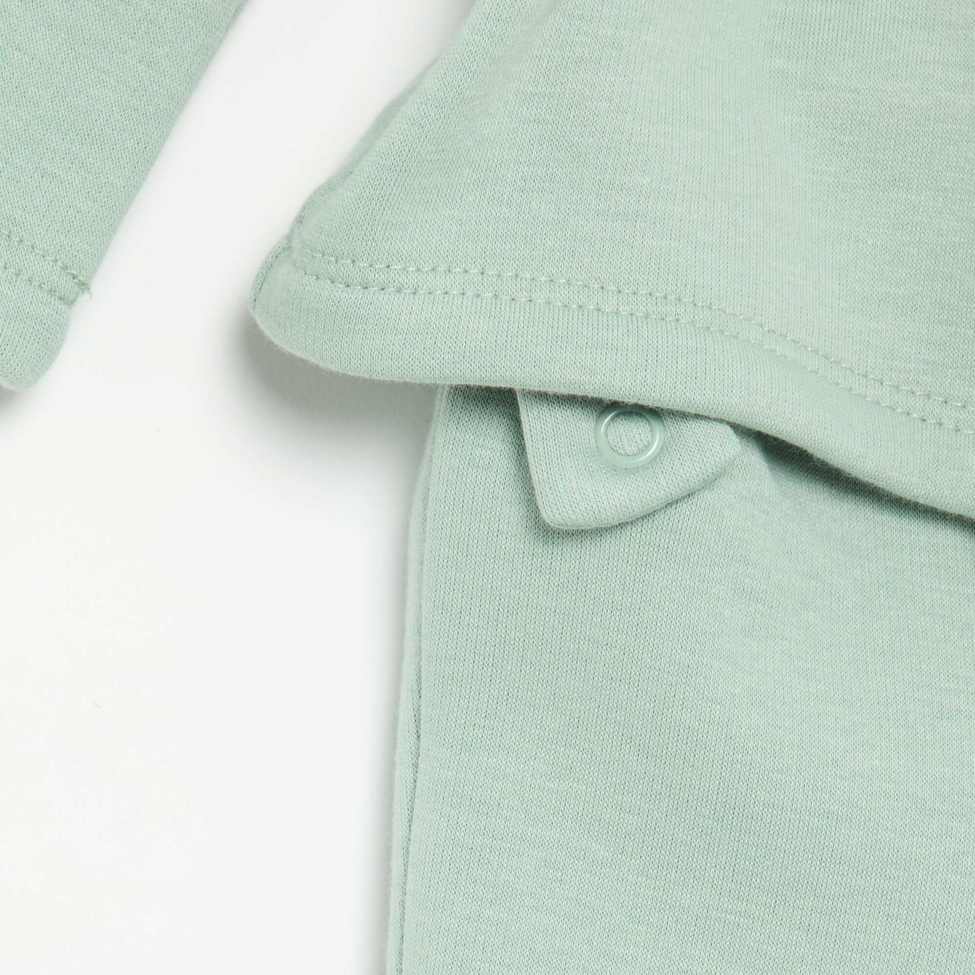 2-piece Velour-Look Baby Pajamas GREEN