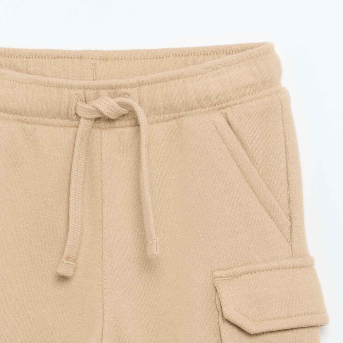 Multi-pocket jogging bottoms BEIGE