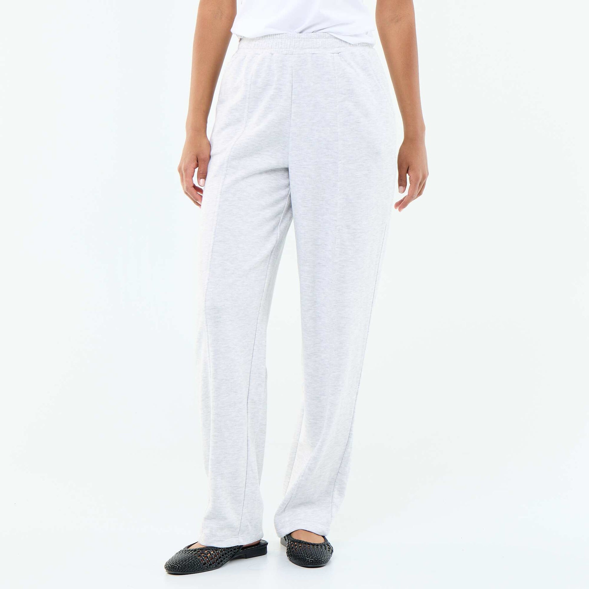 Heavy knit joggers GREY