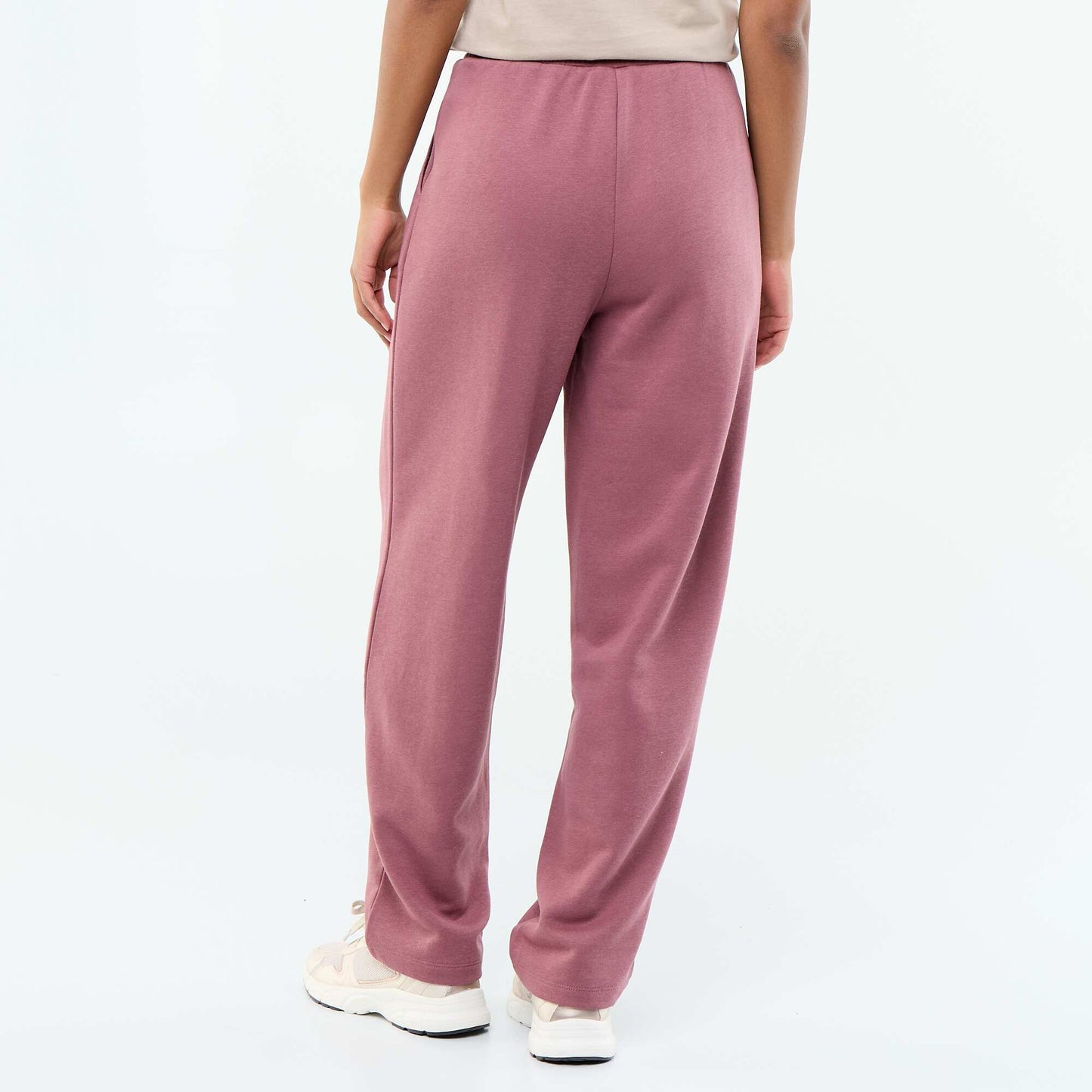 Heavy knit joggers PINK