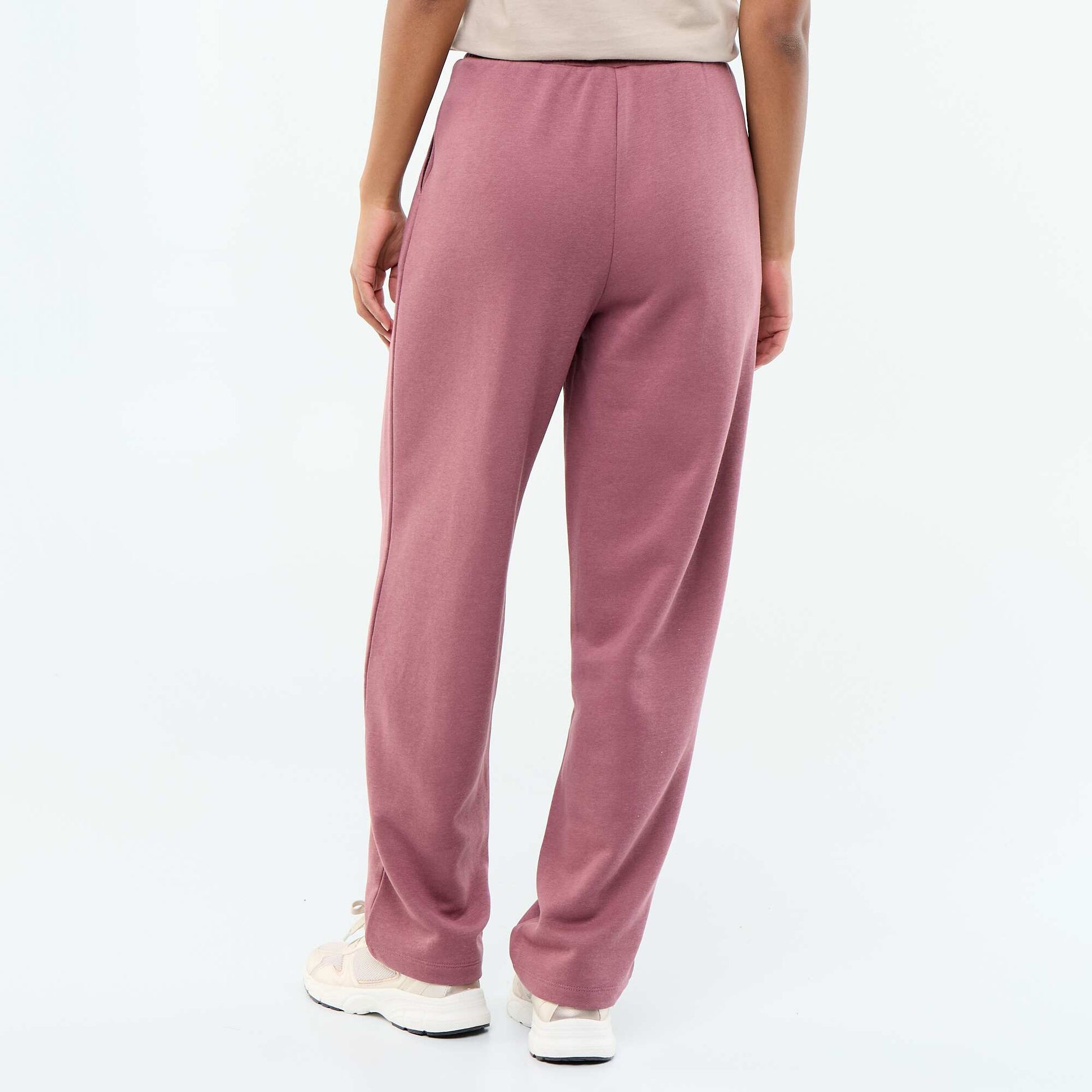 Heavy knit joggers PINK