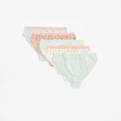 Pack of 5 Printed Briefs GREEN