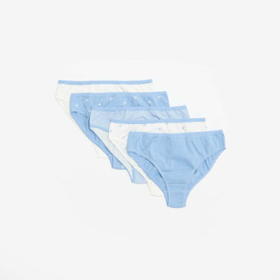 Pack of 5 Printed Briefs BLUE