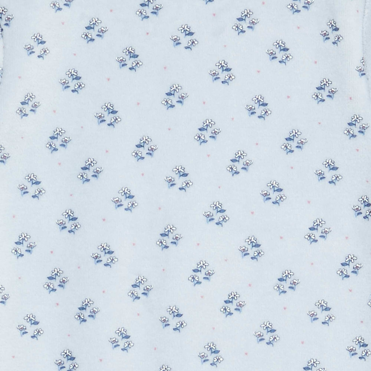 Velour Sleepsuit BLUE