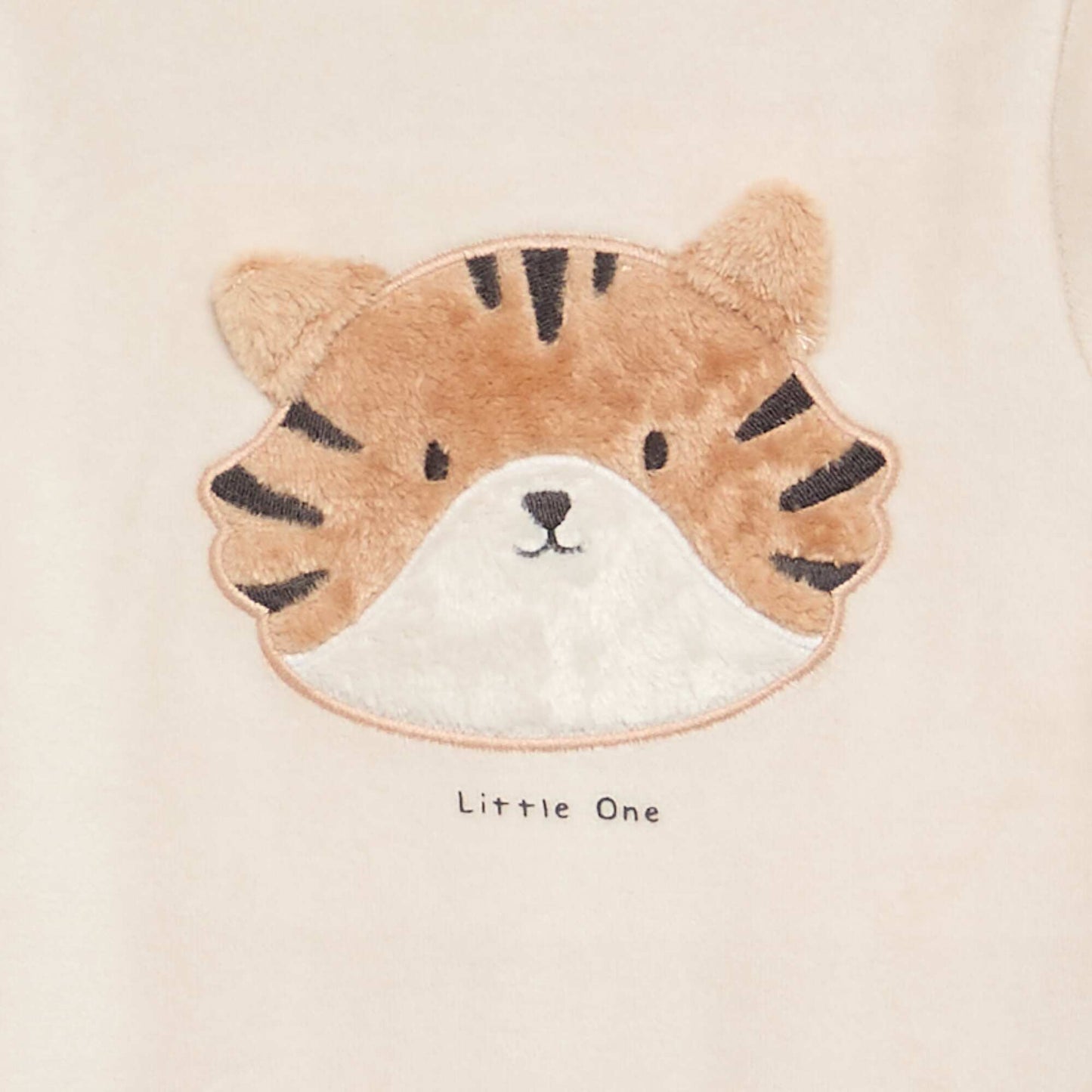 Velour Sleepsuit WHITE
