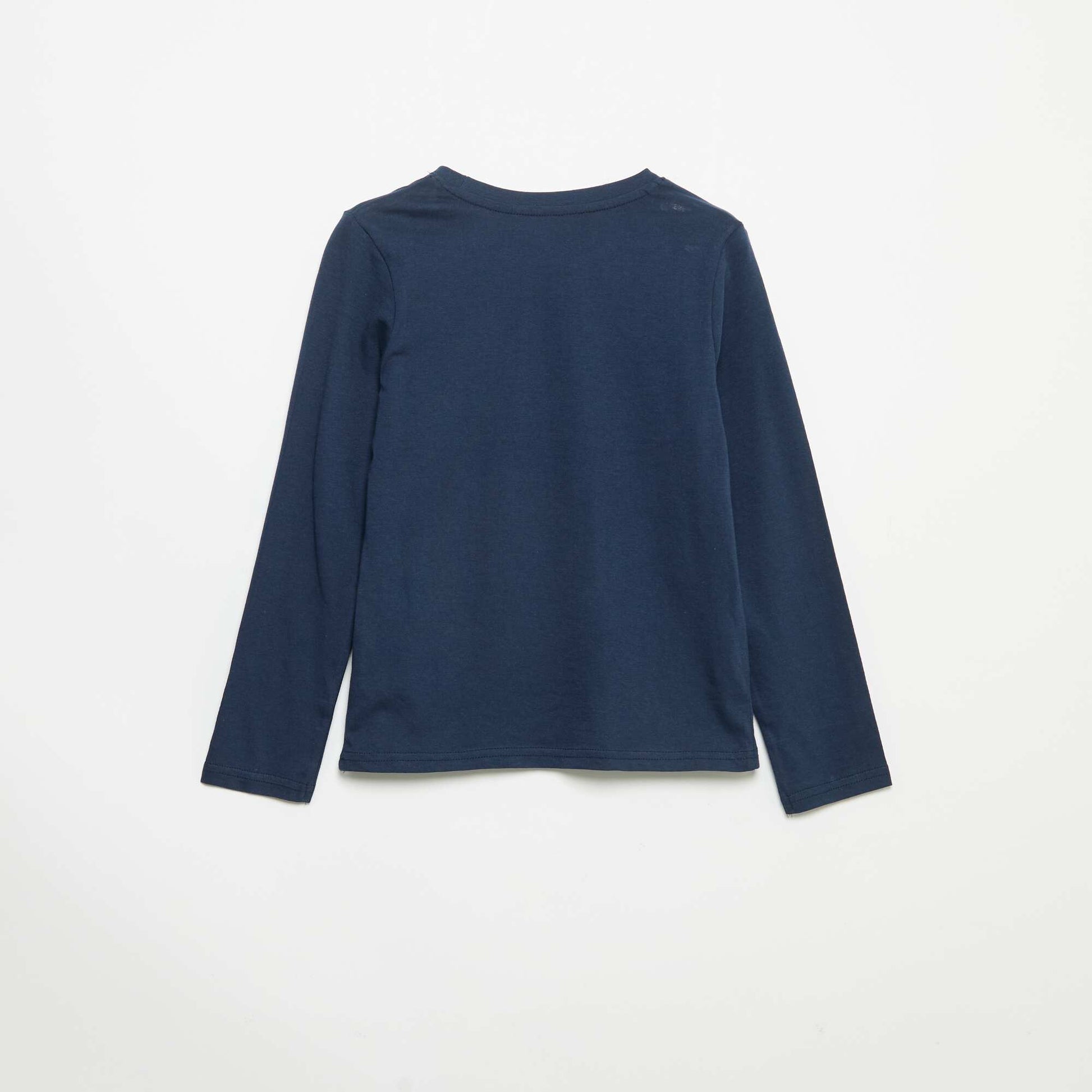2-piece Pyjamas - Long-sleeved T-shirt + Trousers BLUE