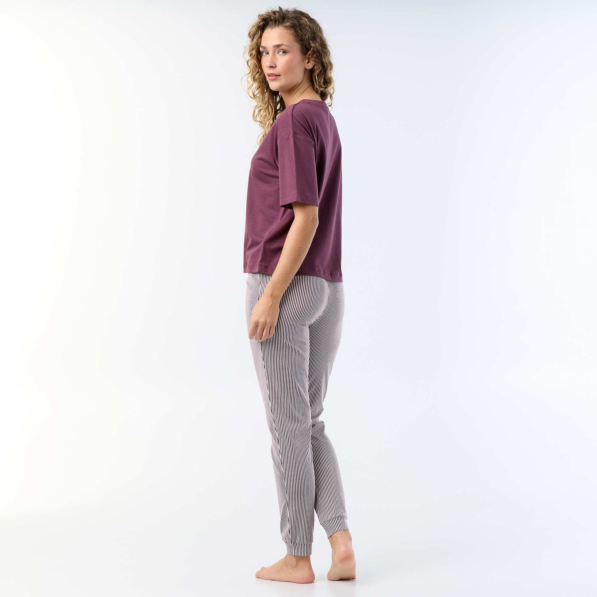 2-piece pyjama set - t-shirt + pants RED