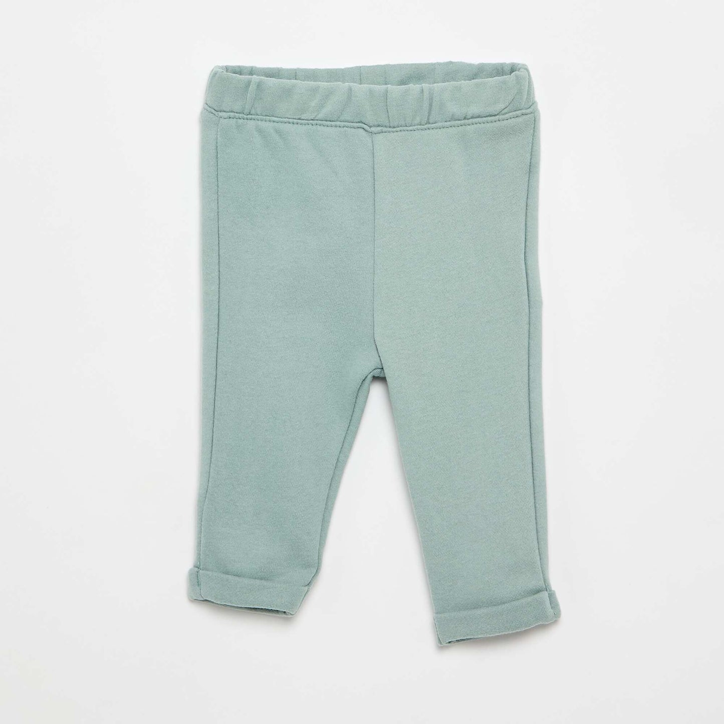 2-Piece T-shirt and Jogging Bottoms Set WHITE
