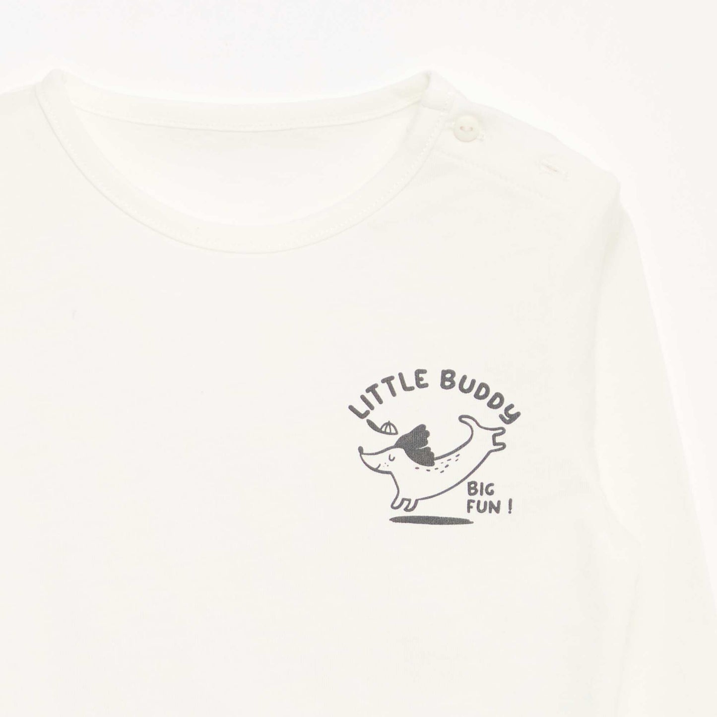 3-Piece Sweatshirt  Joggers & T-shirt Set BEIGE