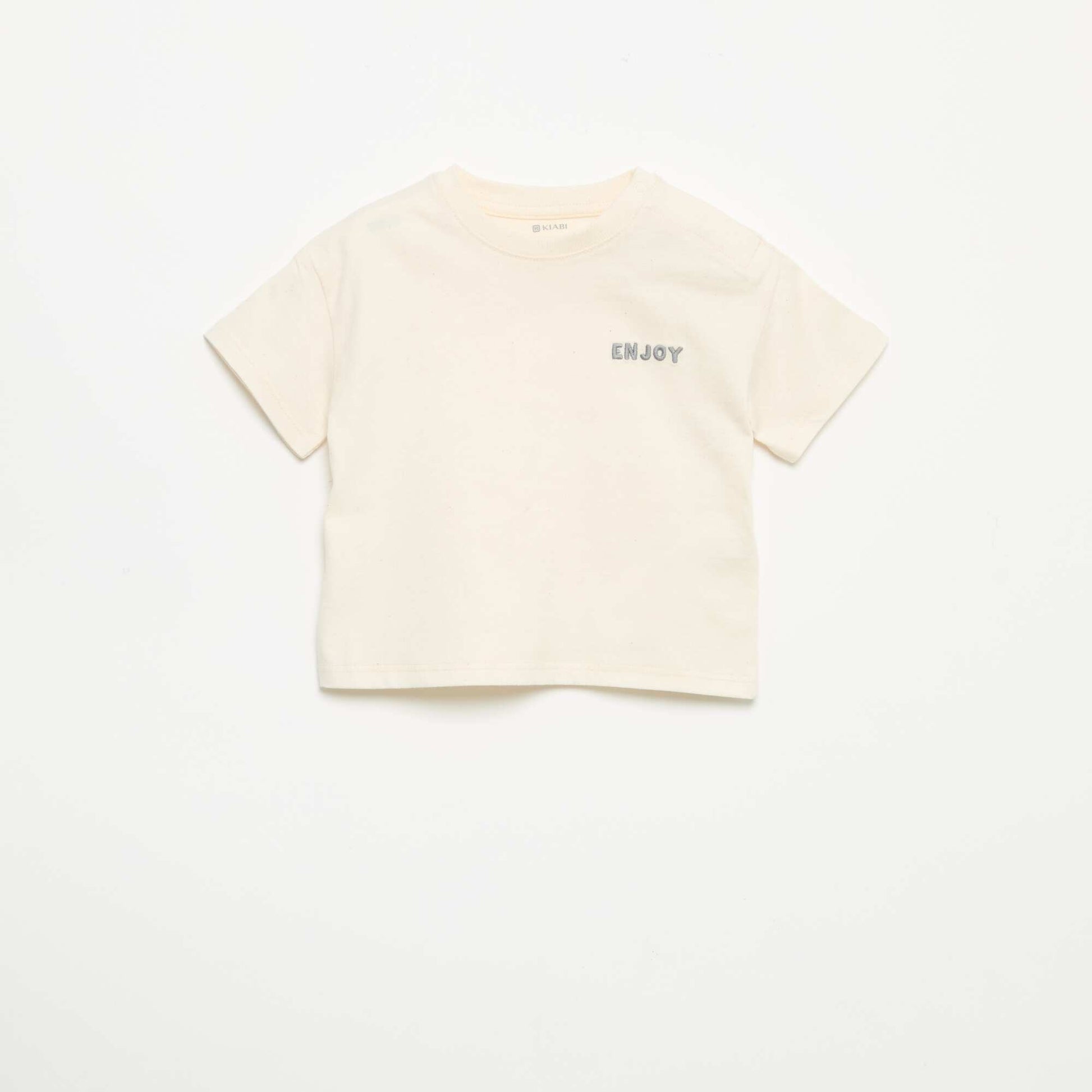 T-shirt and jogging bottoms set WHITE