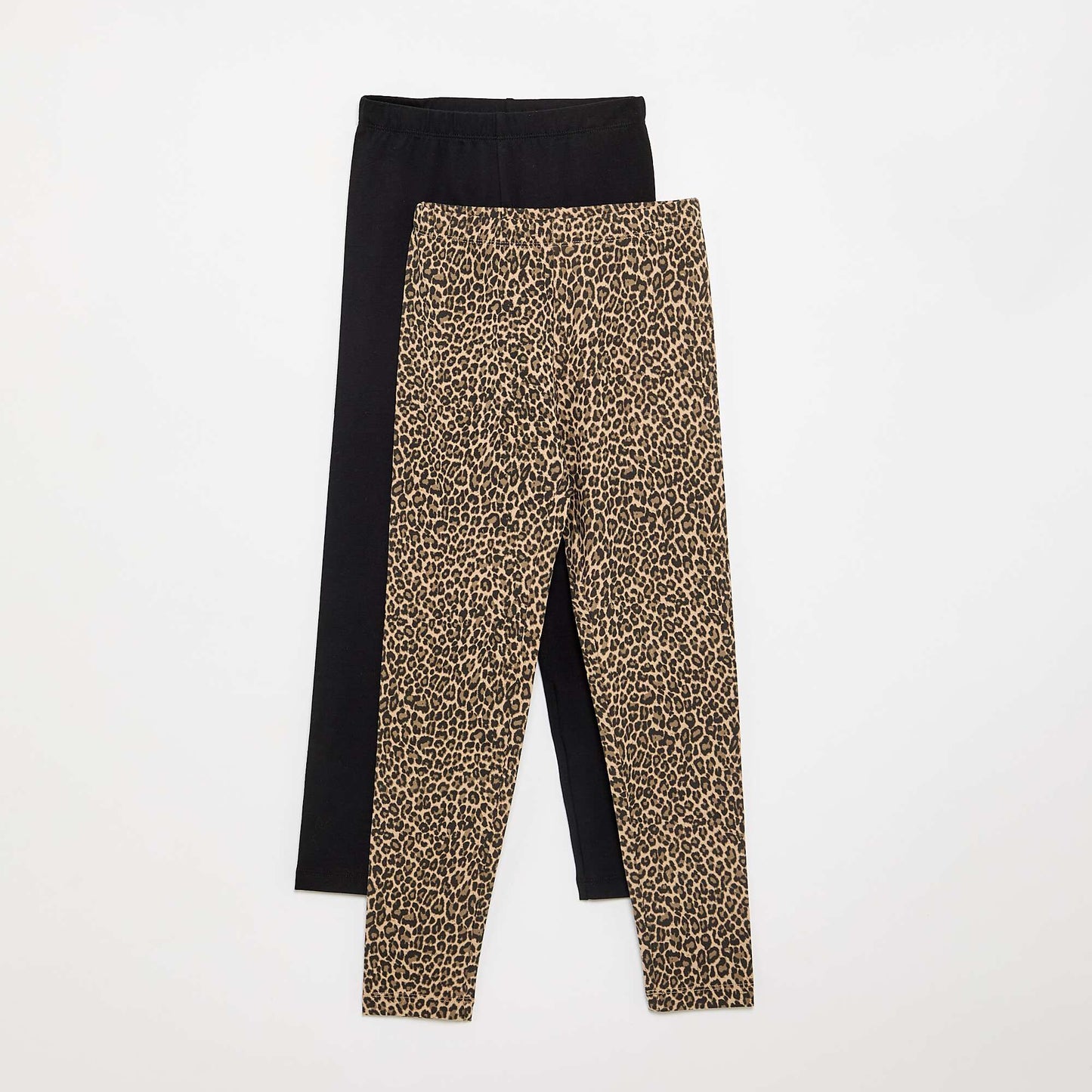 Pack of 2 long leggings BEIGE