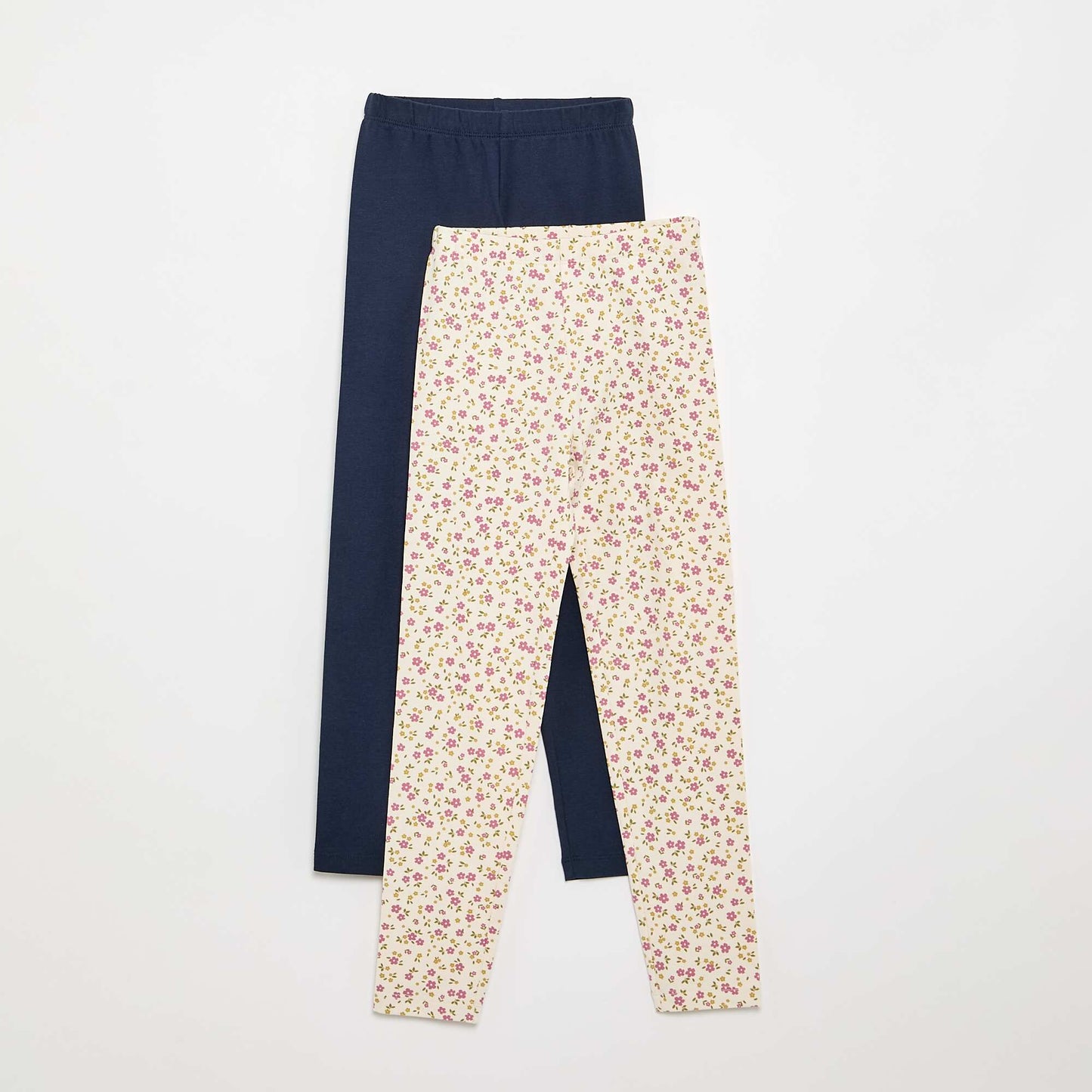 Pack of 2 Long Leggings WHITE