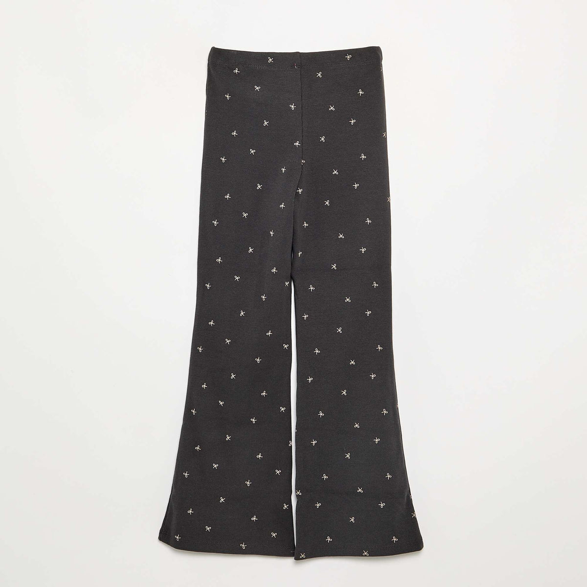 Patterned Long Leggings GREY