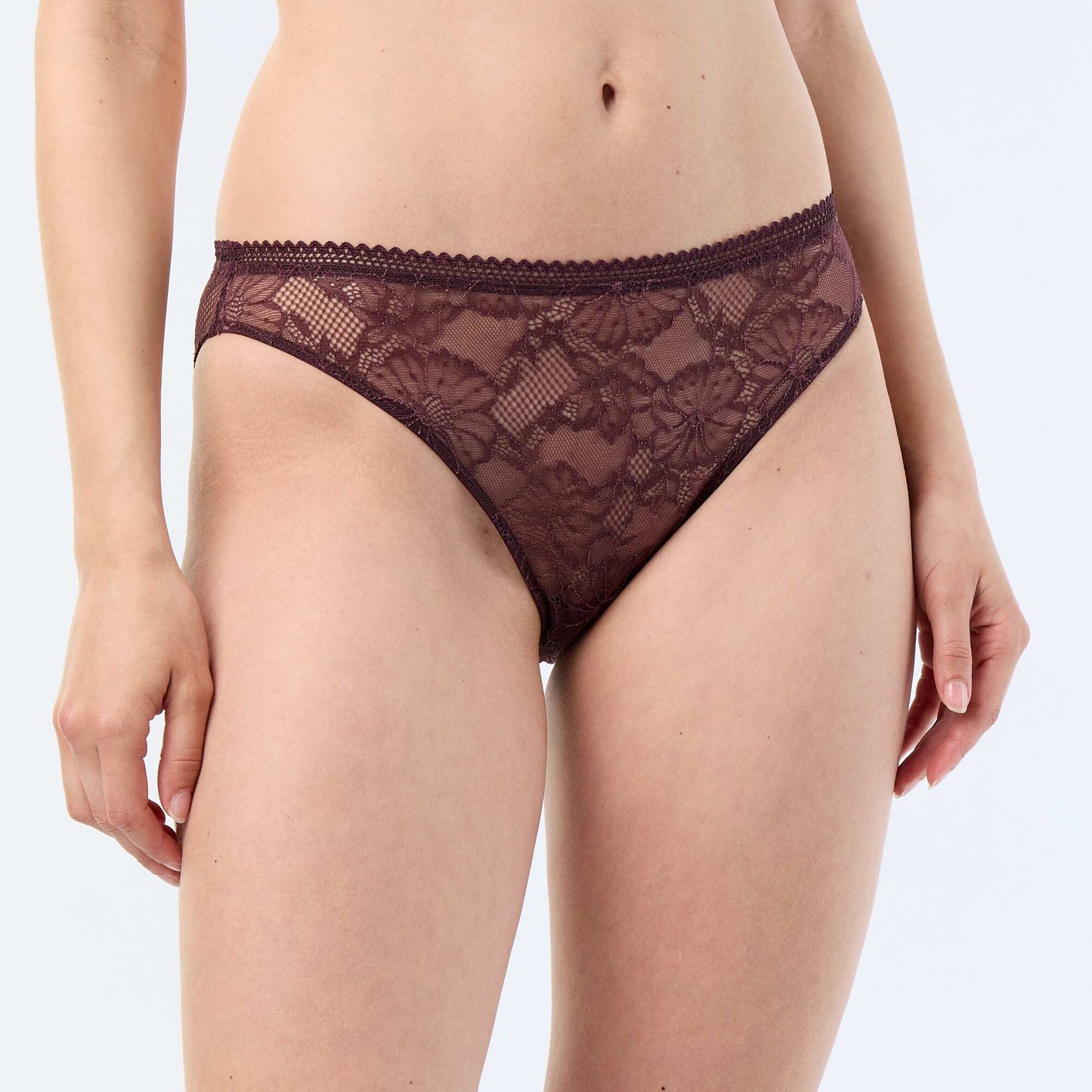 Lace Briefs PURPLE