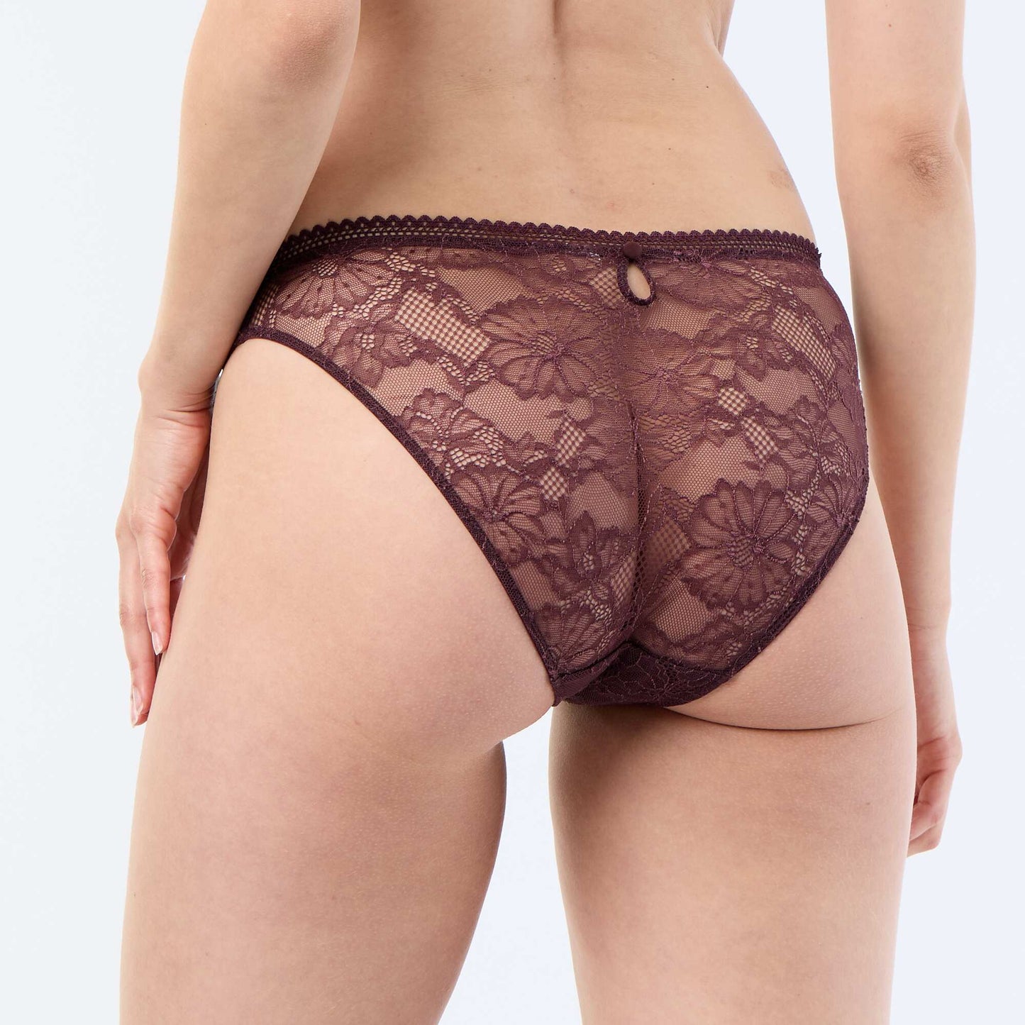 Lace Briefs PURPLE