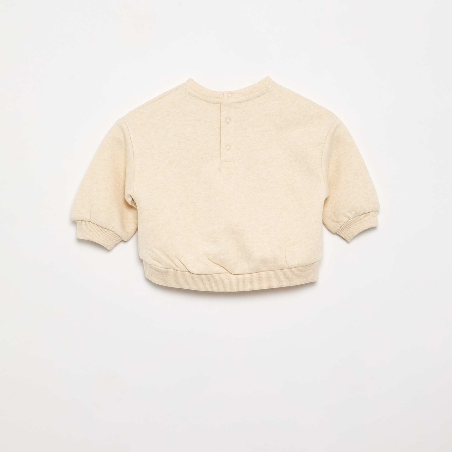 2-pack of fleece sweatshirts BEIGE