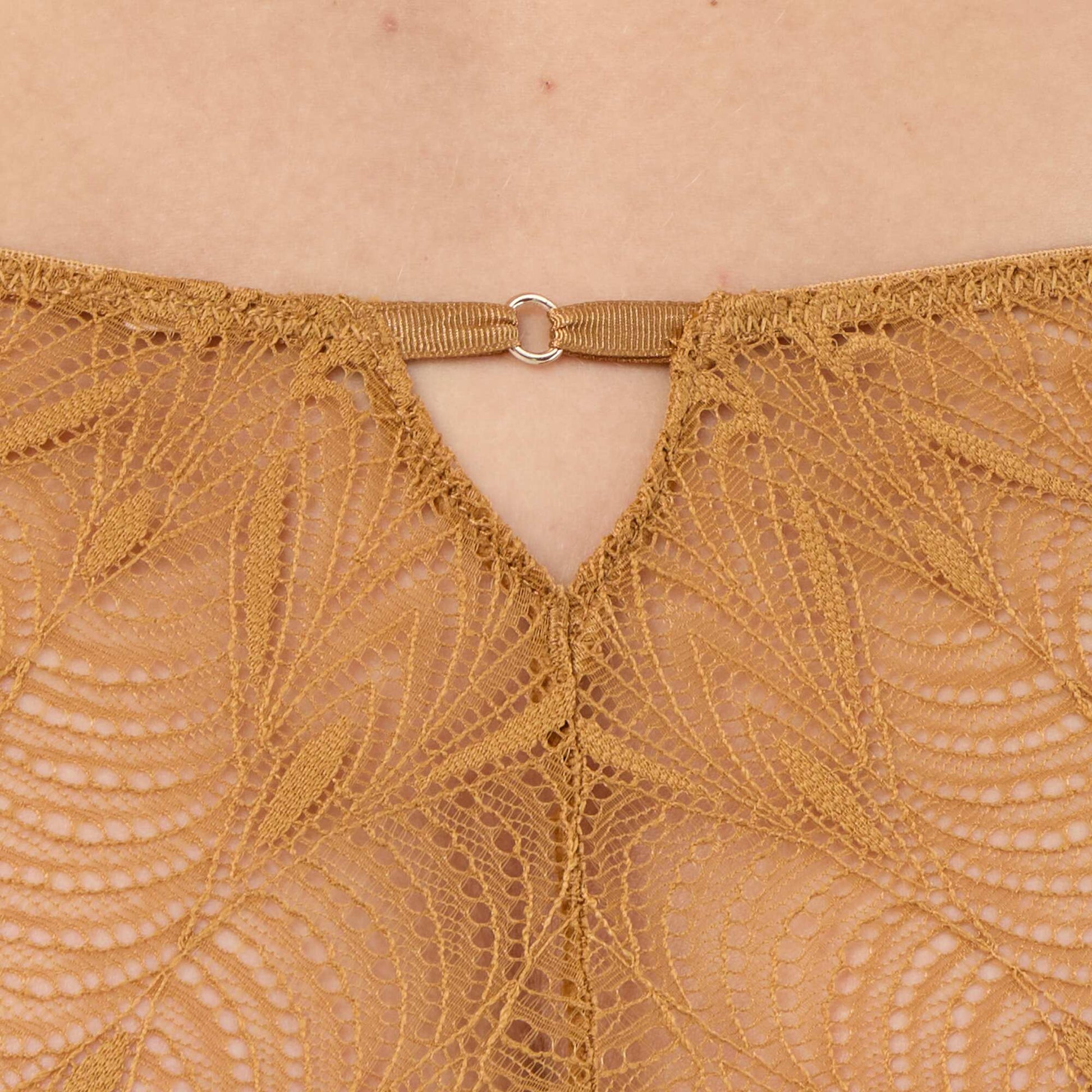 Lace Shorty YELLOW