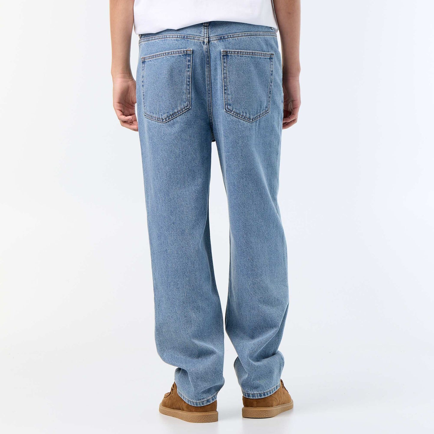 Wide-leg / relaxed fit jeans BLUE