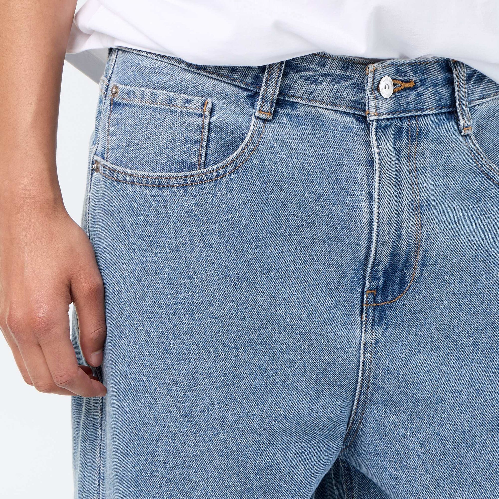 Wide-leg / relaxed fit jeans BLUE