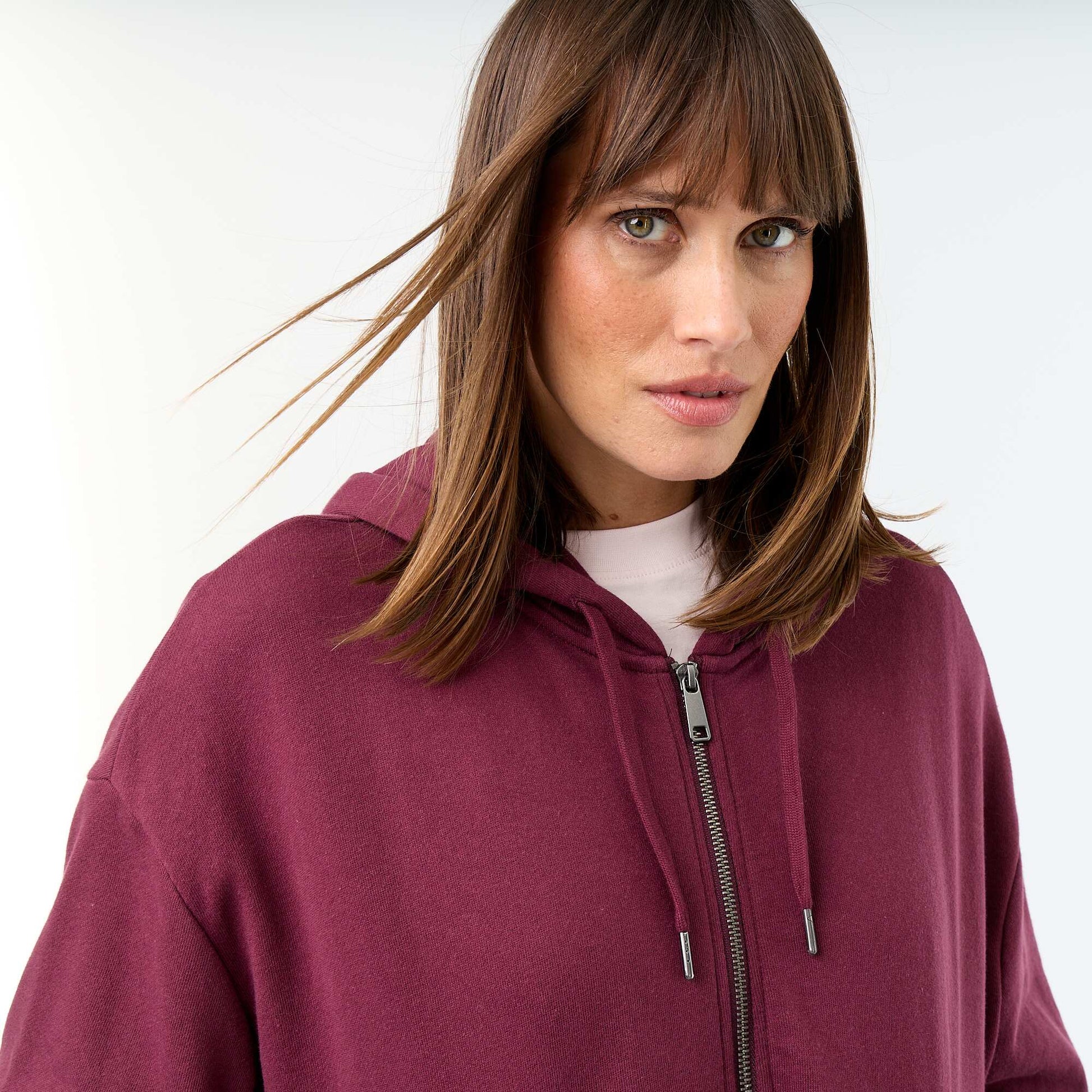 Basic Lightweight French Terry Sweatshirt PINK