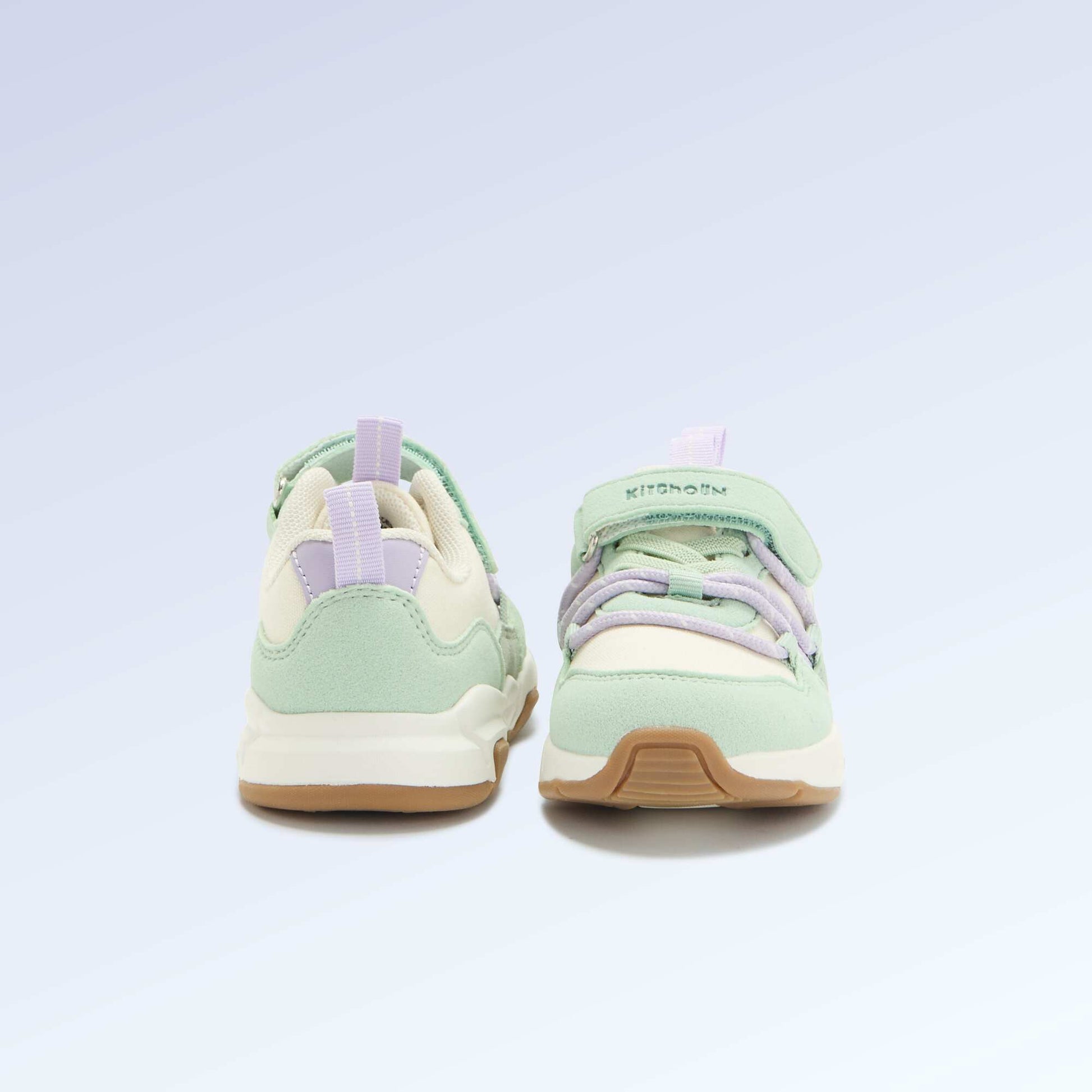 Low-Top Sneakers \'Kitchoun\' PURPLE