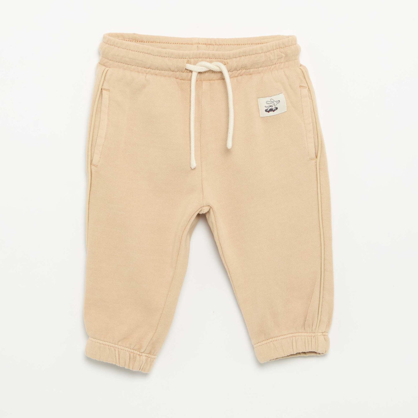 Solid Jogging Pants BEIGE