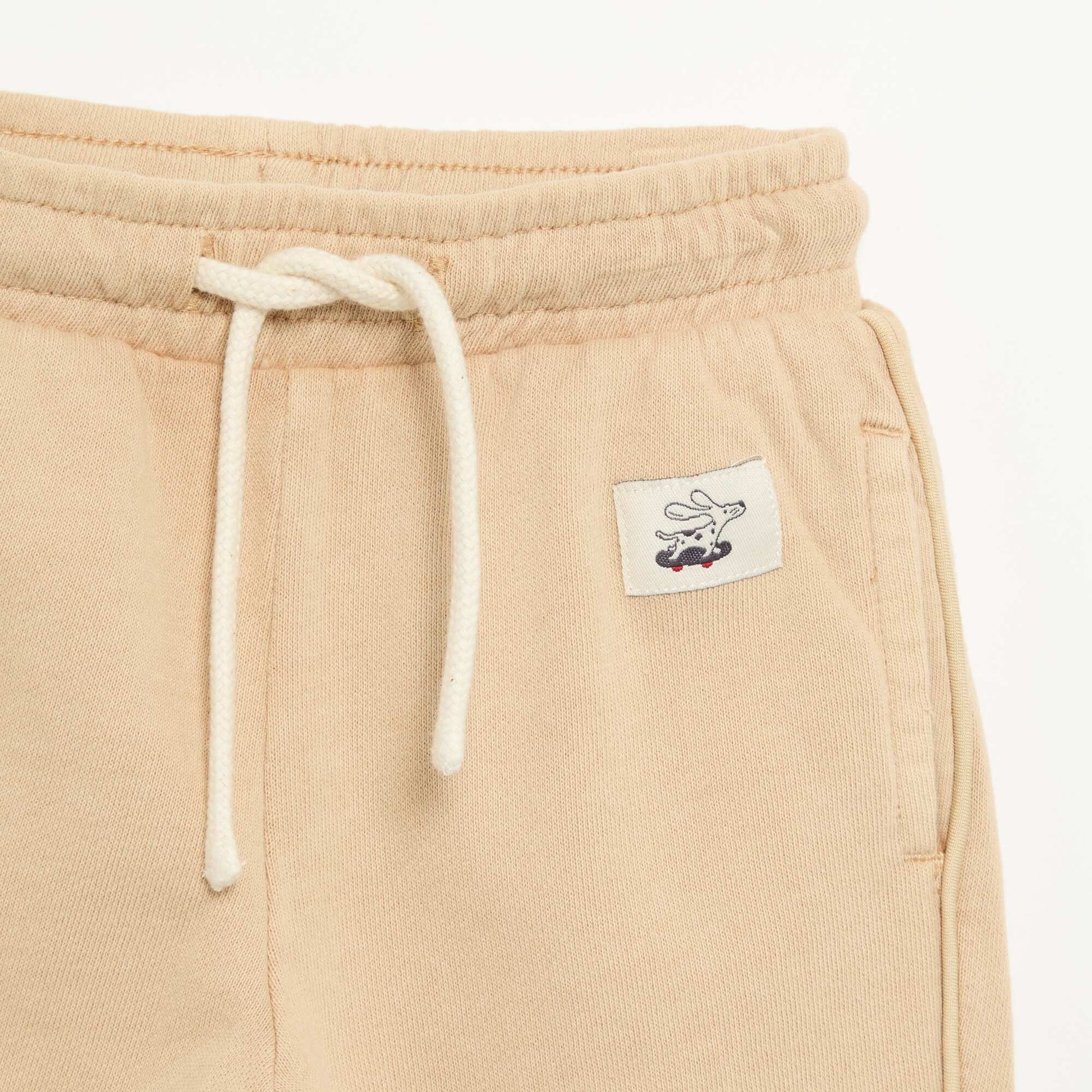 Solid Jogging Pants BEIGE