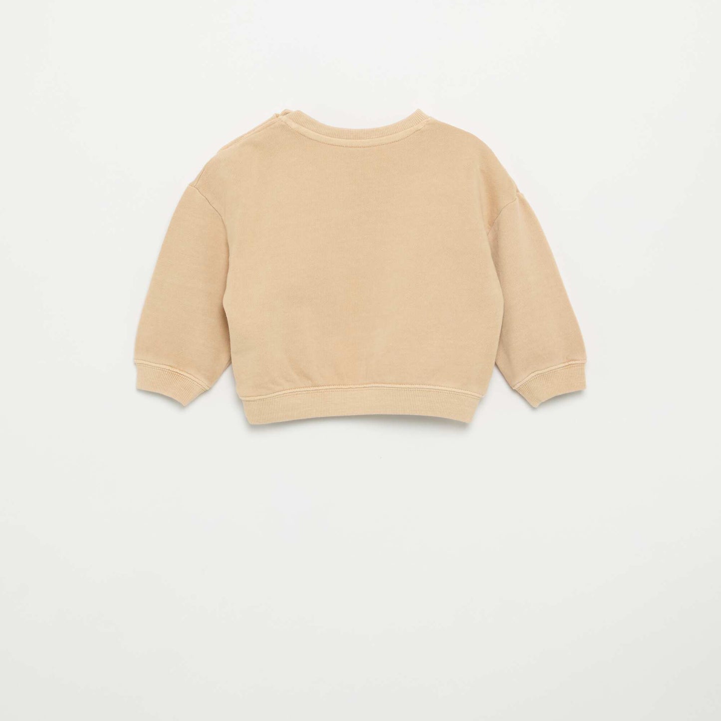 French Terry Sweatshirt BEIGE