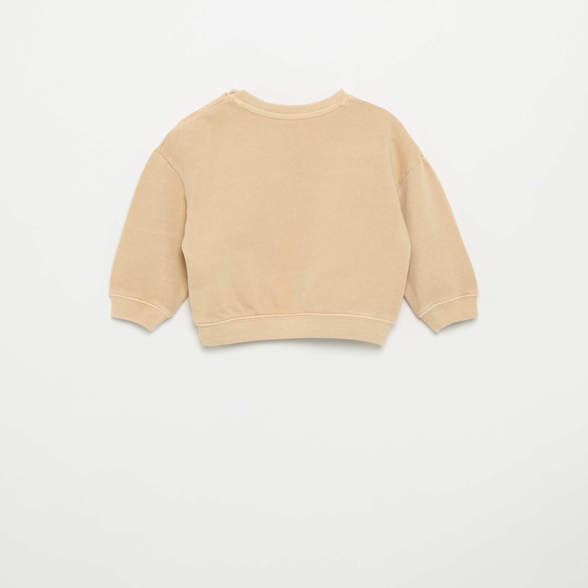 French Terry Sweatshirt BEIGE