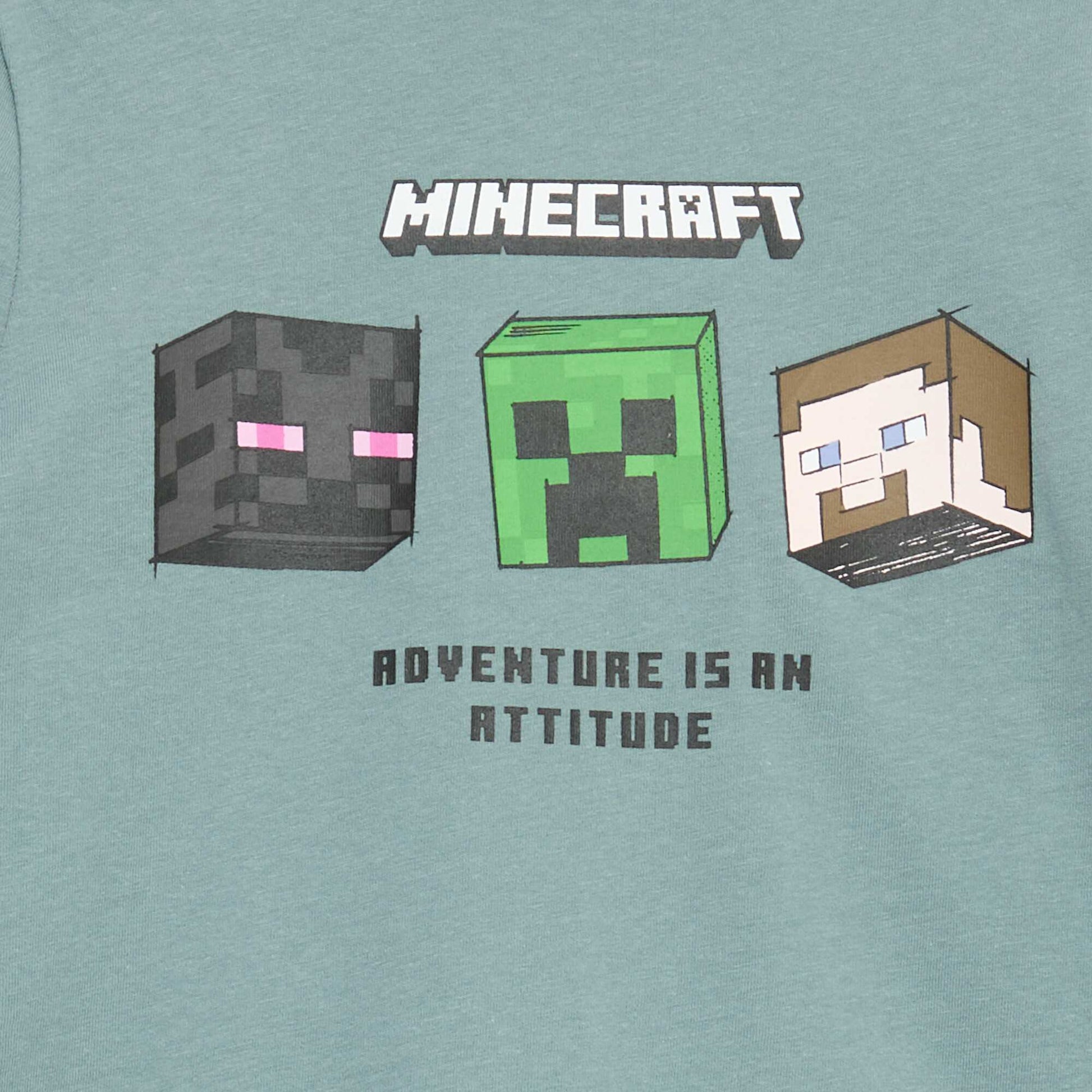 'Minecraft' 2-piece pyjamas GREEN