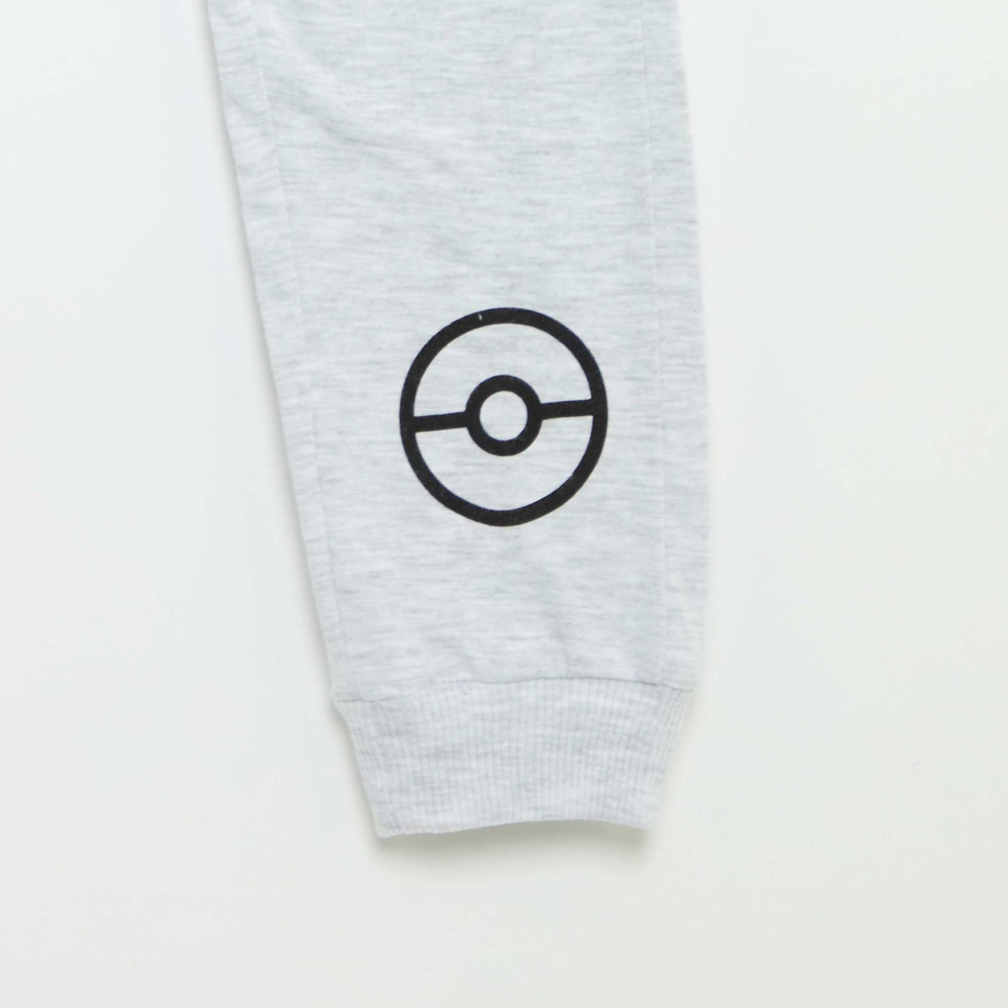 Long \'Pikachu\' \'Pokémon\' 2-piece pajama set BLACK