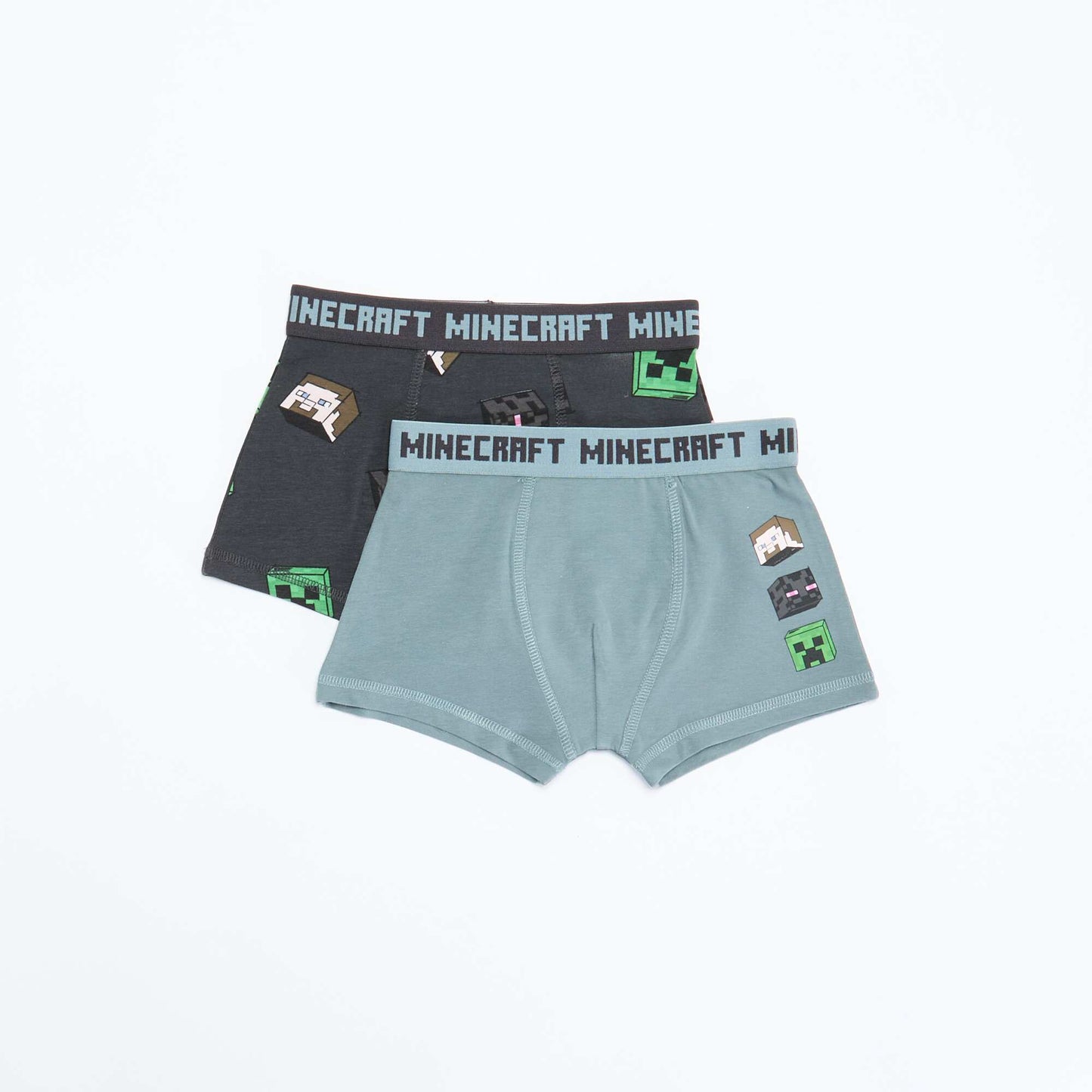 Minecraft 2-Pack Boxers GREY