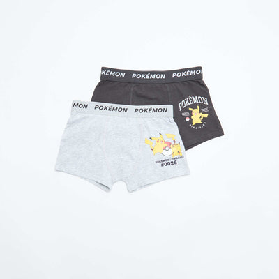 2-pack 'Pokémon' boxers GREY